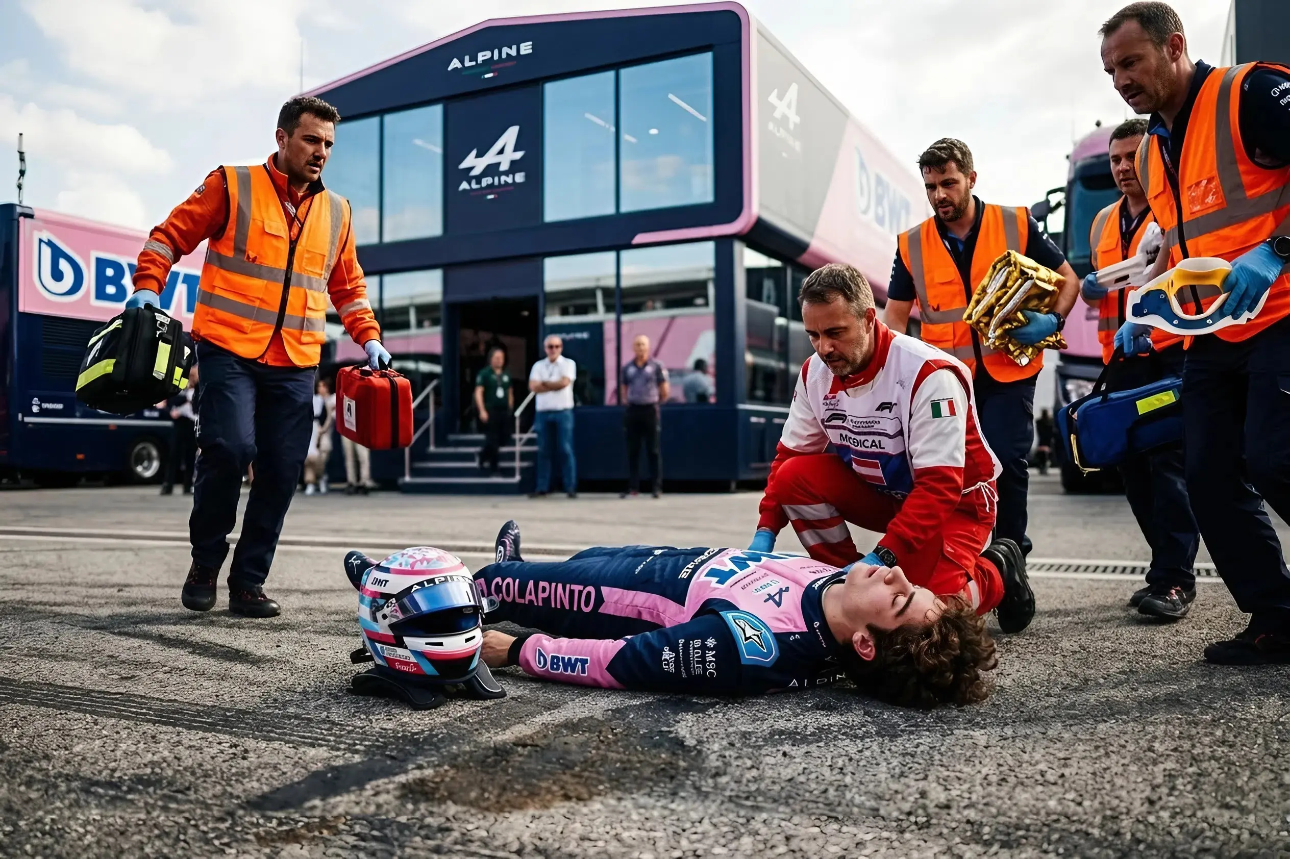 Cover Image for El pánico se extendió rápidamente por todo el paddock y las gradas durante la jornada de pruebas de pretemporada de Alpine cuando el joven piloto Franco Colapinto sufrió un impactante accidente tras una fuerte colisión en el exigente circuito del Hungaroring. En cuestión de segundos, el ambiente quedó marcado por el humo, el silencio y las miradas de incredulidad mientras los comisarios de seguridad y el equipo médico corrían para asistirlo. Ingenieros y compañeros de equipo observaban con gran preocupación, incapaces de apartar la vista del dramático momento. El habitual rugido de los motores fue reemplazado por un silencio tenso que dejó a todos conteniendo la respiración. Ahora surge una actualización llena de esperanza sobre el difícil proceso de recuperación que enfrenta Colapinto tras el fuerte impacto, una situación que mantiene atentos a fanáticos y al mundo del automovilismo. Nuestros pensamientos están con él y su familia en este momento.