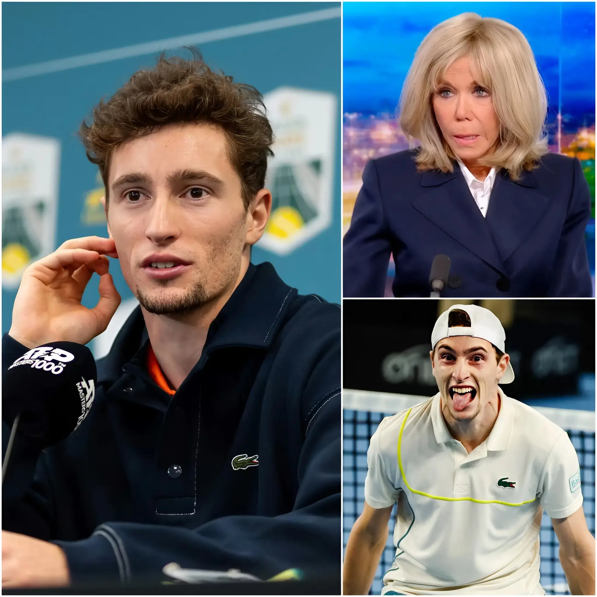 Cover Image for 🔥 « ASSIEDS-TOI, BARBIE ! » Ugo Humbert a laissé Brigitte Macron sans voix lors d’un débat télévisé en direct après qu’elle l’a traité de « TRAÎTRE » pour avoir refusé de participer à une campagne politique liée à sa fondation. Quelques instants plus tard, lorsque Brigitte Macron a tenté de répliquer à sa réponse, le joueur de tennis français Ugo Humbert a livré une réponse calme mais ferme qui a stupéfié tout le plateau et a forcé la conversation à s’arrêter. Le public dans le studio a éclaté en applaudissements — non pas pour soutenir Brigitte Macron, mais pour Ugo Humbert. Avec seulement quelques mots soigneusement choisis, il a réussi à transformer un débat tendu en un moment puissant de sang-froid et de confiance.