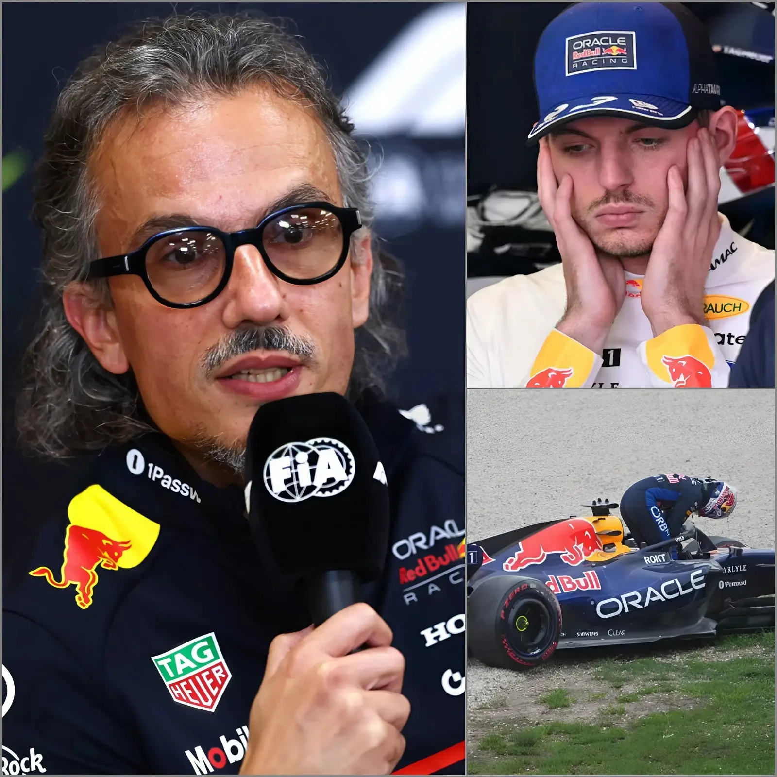 Cover Image for 🚨 Laurent Mekies heeft zojuist een verklaring van 10 woorden afgelegd die rechtstreeks gericht is op Max Verstappen