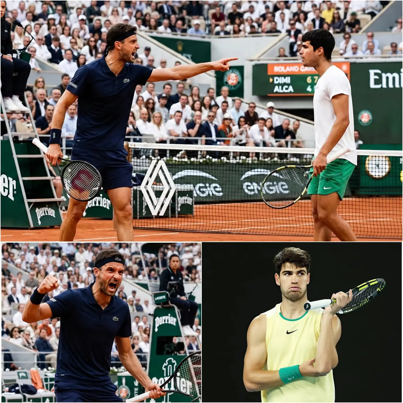 Cover Image for HACE 10 MINUTOS 🚨 Después de perder contra Carlos Alcaraz en Indian Wells