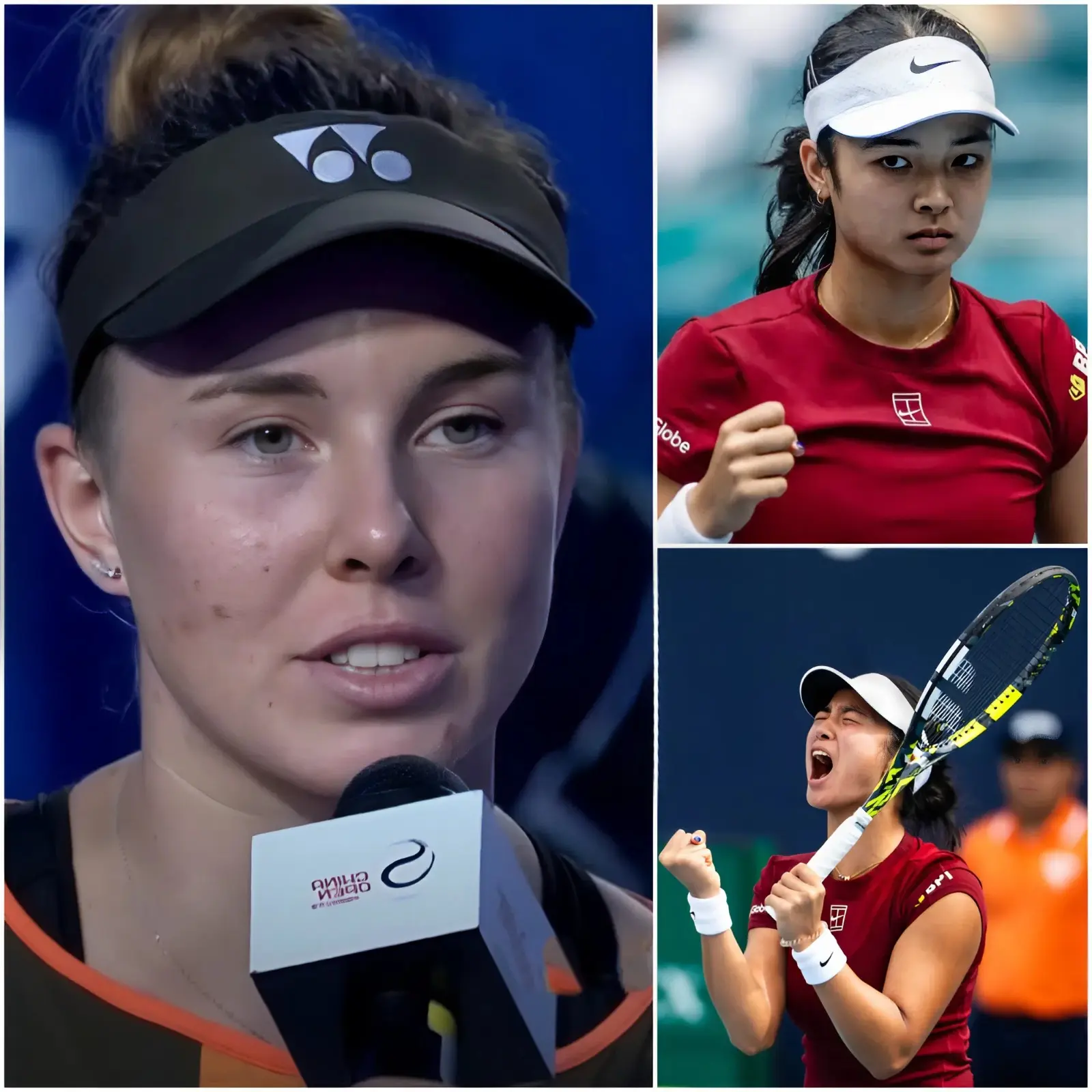 Cover Image for “SHE ONLY WON THANKS TO LUCK” I’m not that surprised to see Eala getting this deep. She has a solid attacking game, but winning against Gauff like that…