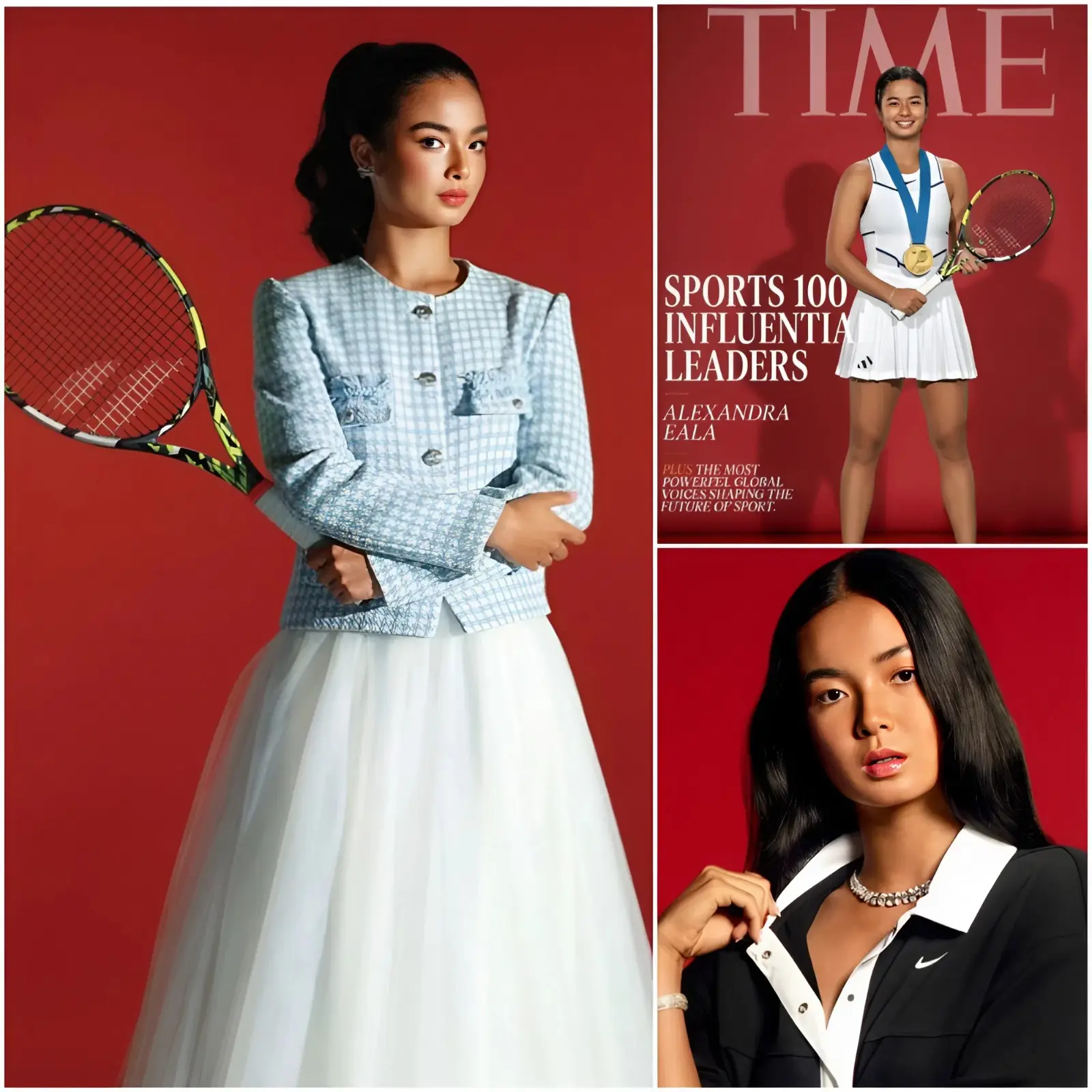 Cover Image for “SHE’S NO LONGER JUST A RISING STAR — SHE’S NOW A GLOBAL FORCE.” — TIME NAMES ALEXANDRA EALA AMONG THE 100 MOST INFLUENTIAL FIGURES IN WORLD SPORT