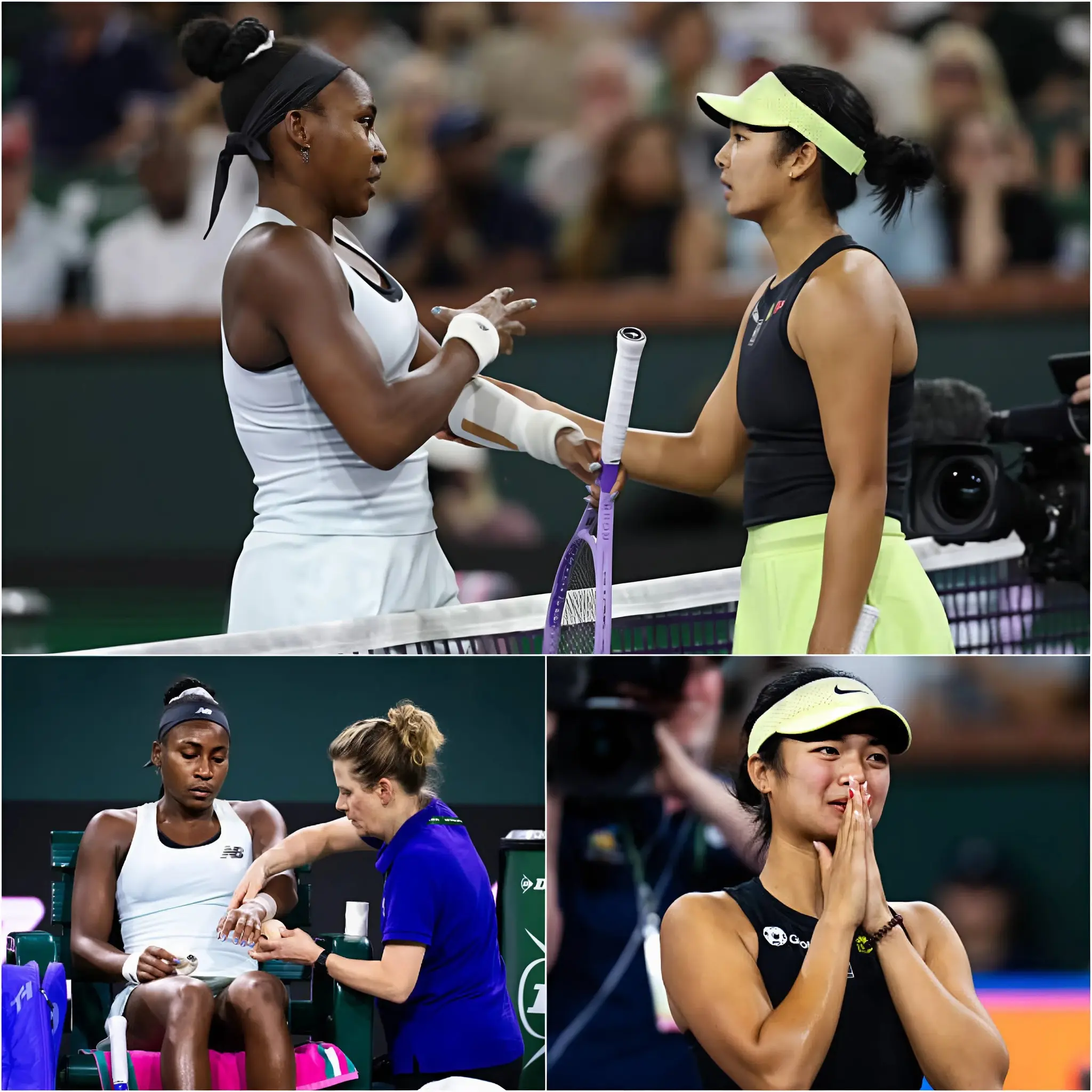 Cover Image for The most beautiful moment in tennis this year came after an emotional match at Indian Wells 2026. Alexandra Eala, the young Filipino tennis player, had just won big against Coco Gauff after her opponent was forced to retire due to injury.