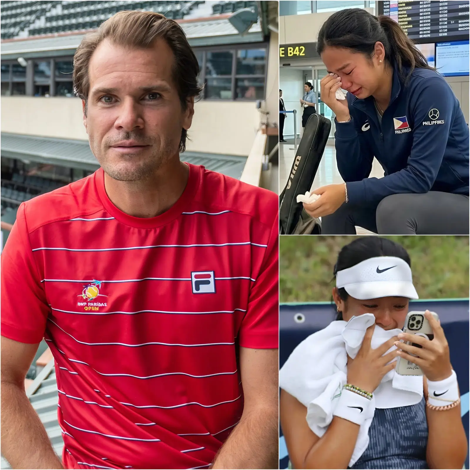 Cover Image for 🔥 15 MINUTES AGO: Just before the pivotal match at Indian Wells 2026, Philippine tennis sensation Alexandra Eala shocked the entire tennis world by SPEAKING OUT with an urgent plea for assistance from Los Angeles International Airport. “I was held for over seven hours without any official charges.