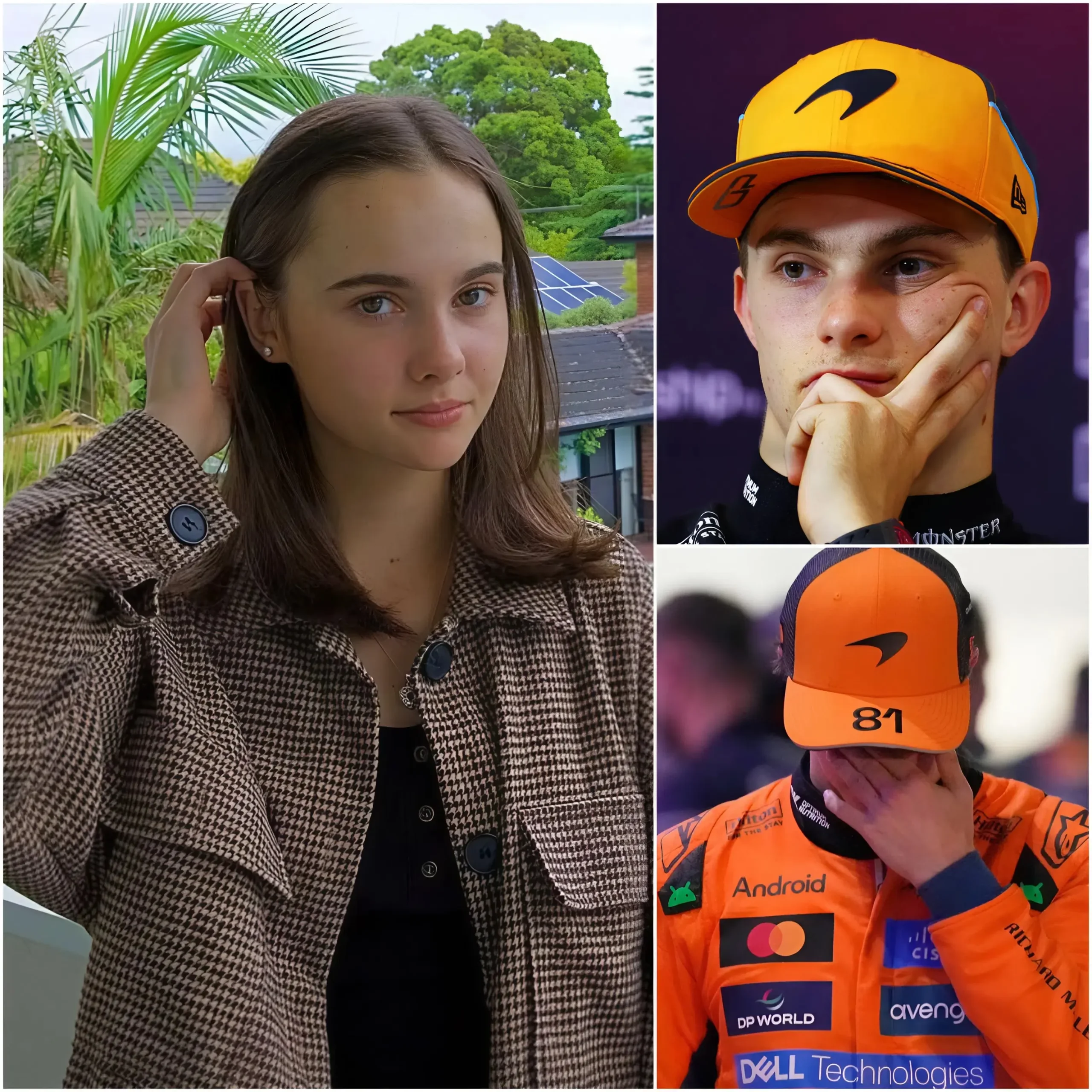 Cover Image for BREAKING NEWS 🔴 Oscar Piastri’s sister, Hattie, unexpectedly broke her silence after the McLaren driver faced intense criticism for his disastrous performance at the Australian Grand Prix. Amidst a wave of attacks from fans and the media, she only said one short sentence defending her brother—but those seven words made the entire F1 community pause and think…