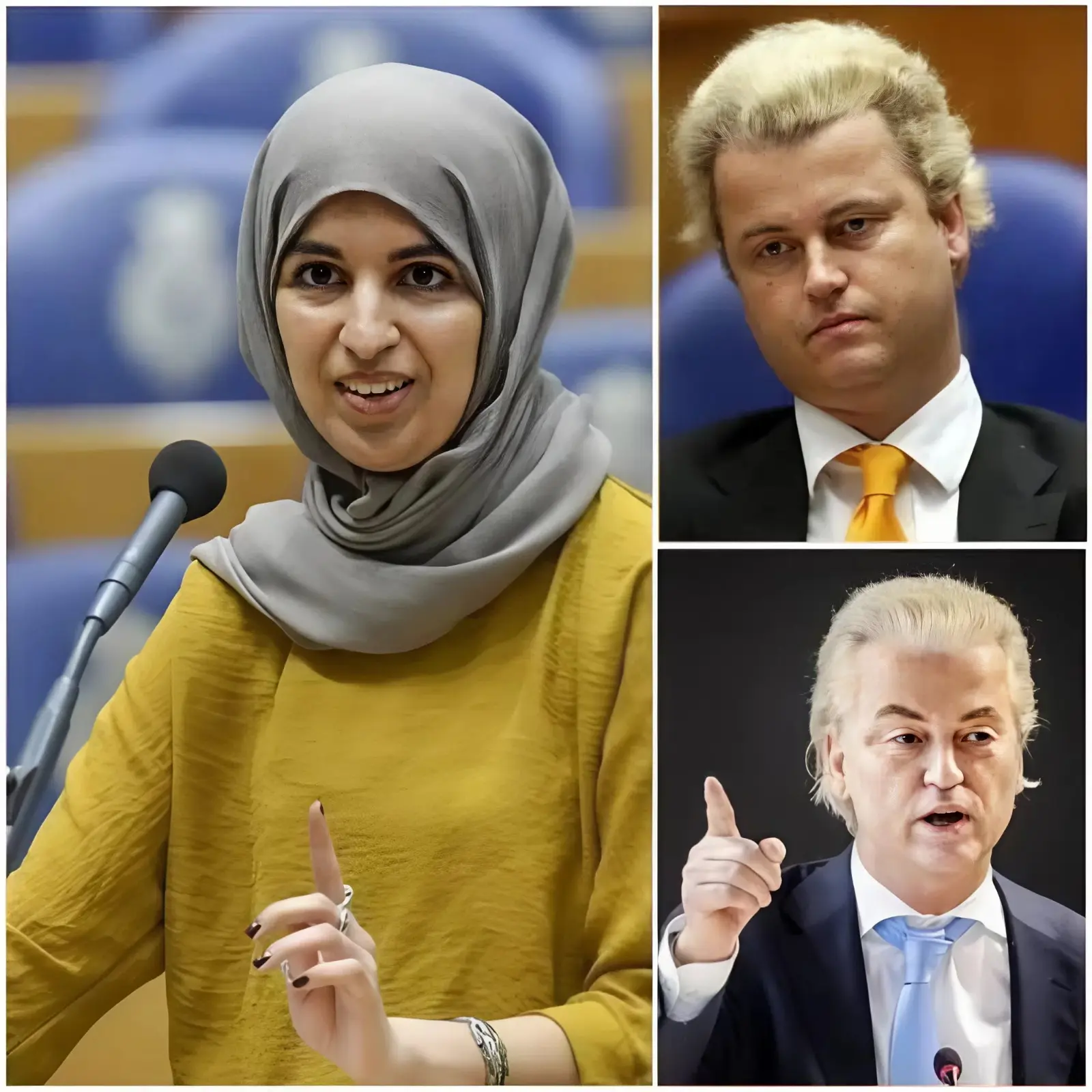 Cover Image for “Zeg nog één beledigend woord!” – Confrontatie tussen Bouchallikht en Wilders legt debat stil