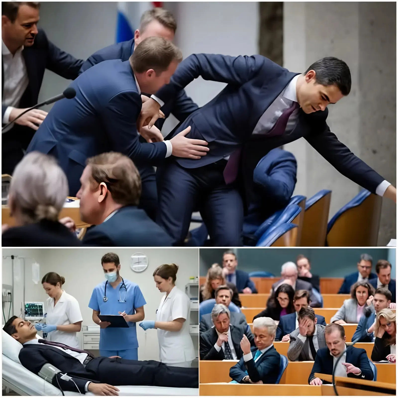 Cover Image for 🚨 Schokkend moment in Den Haag: Premier Rob Jetten stort in tijdens toespraak in het parlement