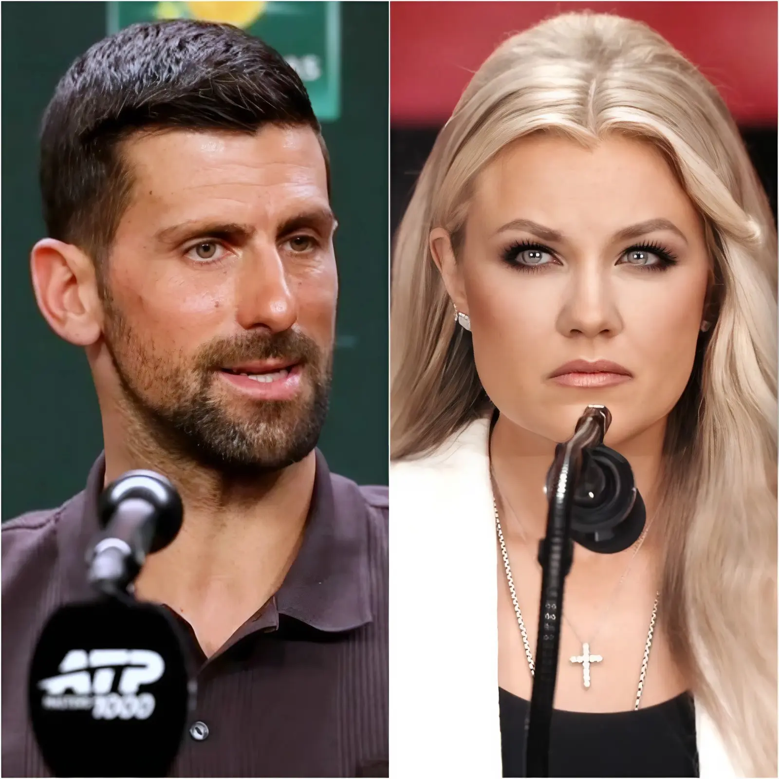 Cover Image for «¡SIÉNTATE, BARBIE!» 🔥 Erika Kirk humilla brutalmente a Novak Djokovic frente a millones — Pero su respuesta tranquila y afilada como una navaja dejó a toda la nación sin palabras