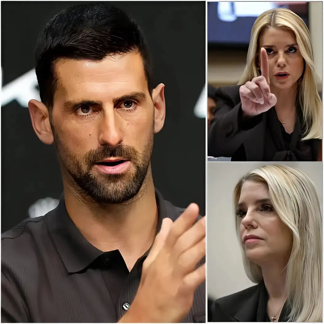 Cover Image for 🔥 « Asseyez-vous — qui pensez-vous représenter ? » Novak Djokovic a laissé Pam Bondi sans voix lors d’un moment choquant à la télévision en direct 😳🎾📺