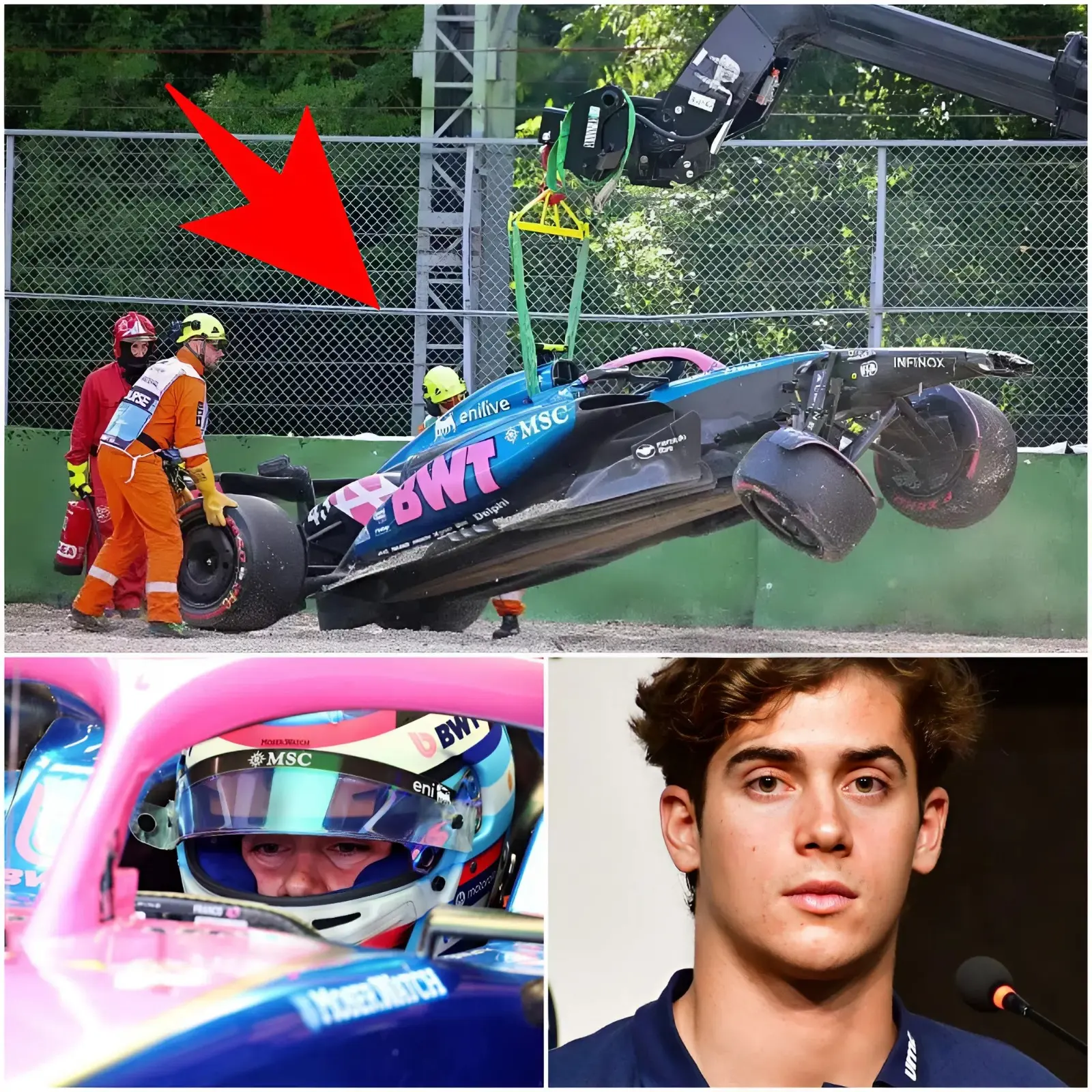 Cover Image for 🔥 10 MINUTOS ATRÁS: ¡El mundo de la Fórmula 1 explota en drama cuando Franco Colapinto pone patas arriba todo el paddock con la avería de su coche en plena calle de boxes del Gran Premio de China en Shanghái