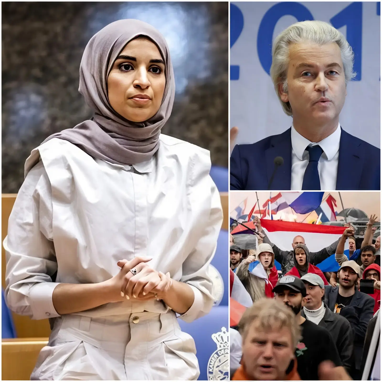 Cover Image for “HOU JE KOP EN GA ZITTEN, VERDOMME!” — Kauthar Bouchallikht barstte ongecontroleerd uit en schreeuwde recht in het gezicht van Geert Wilders, beschuldigde hem ervan waarschuwingen over islamofobie en discriminatie te hebben genegeerd door ze af te doen als louter “populistische overdrijvingen”.