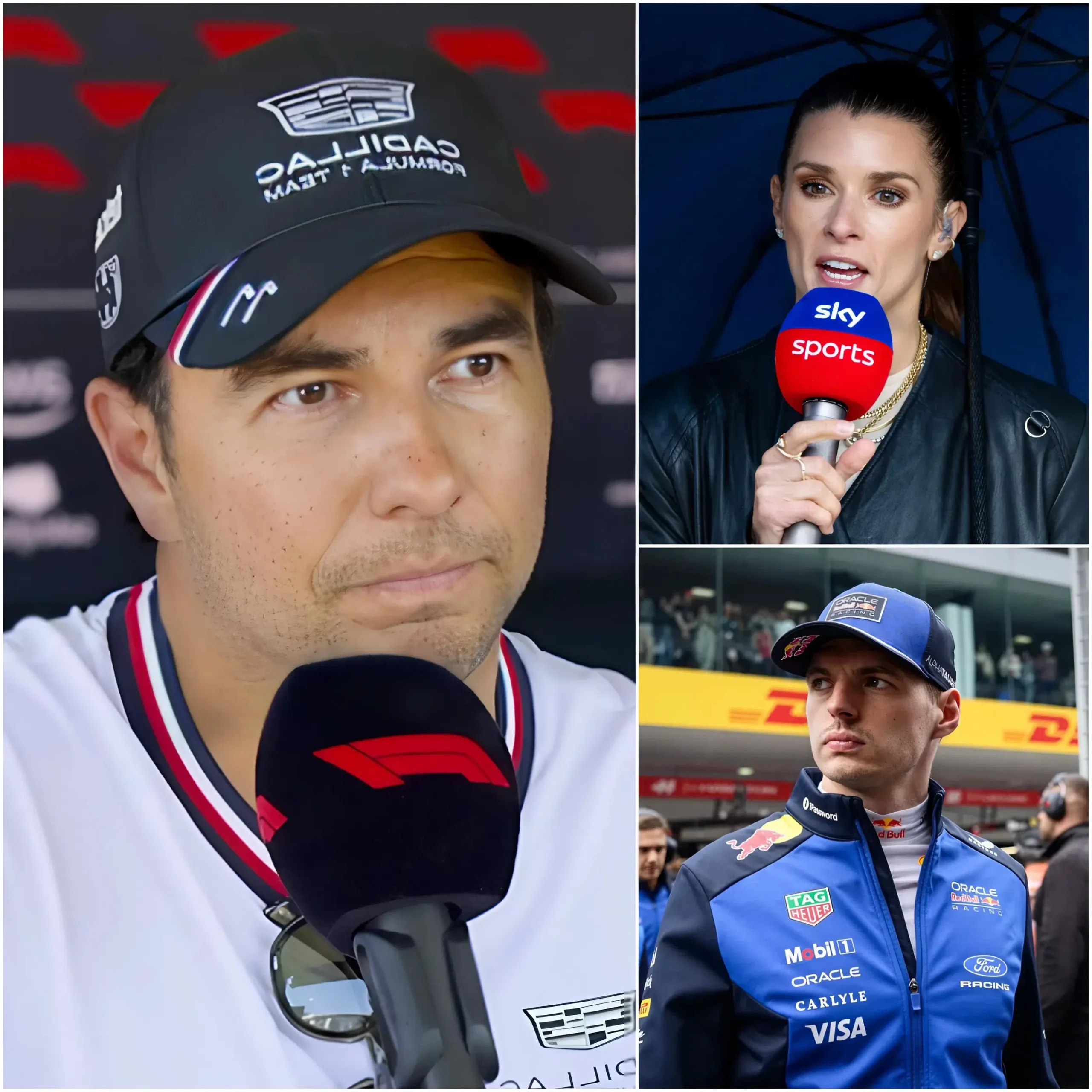 Cover Image for đš 10 MINUTES AGO Driver Sergio PĂ©rez could not hold back and issued a strong statement defending Max Verstappen against the criticism following the defeat at the Chinese Grand Prix from motorsport commentator Danica Patrick.