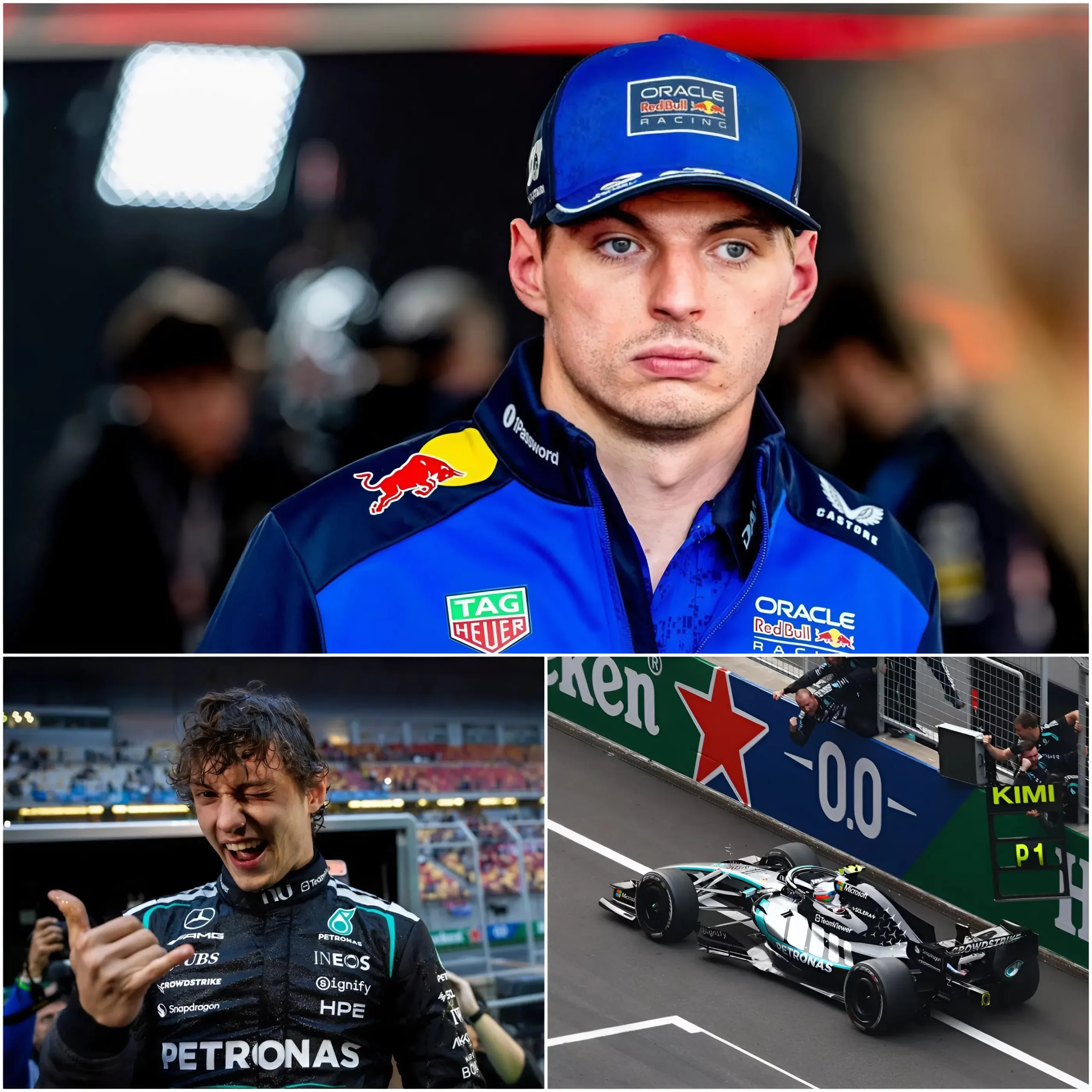 Cover Image for 🔴„BETRÜGEN?“ – Max Verstappen wirft Kimi Antonelli illegale Technologie während des Großen Preises von China vor, woraufhin die Fédération Internationale de l’Automobile eine dringende Untersuchung eingeleitet hat … 👇