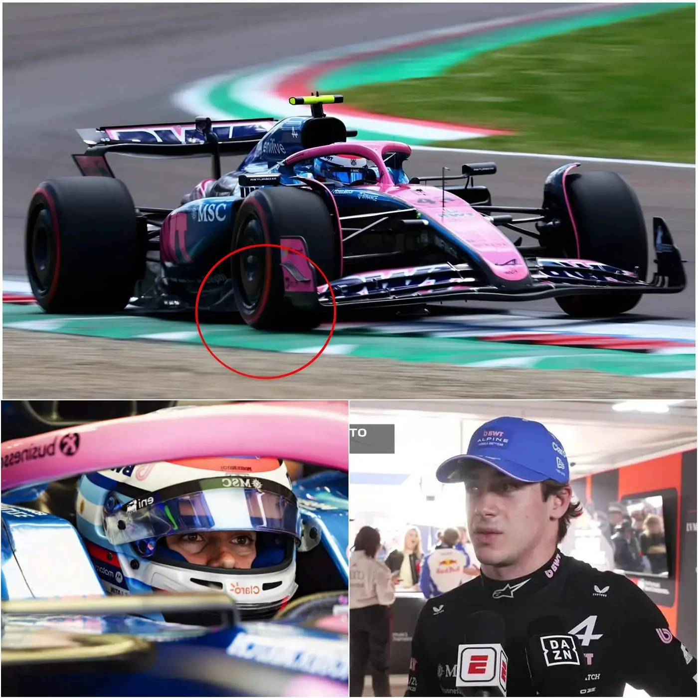 Cover Image for EL TERREMOTO QUE SACUDIÓ TODO EL CIRCUITO: Franco Colapinto dejó a ingenieros y analistas de datos “con la cabeza gacha” después de percibir el desgaste del neumático delantero incluso antes de que los sistemas electrónicos lo detectaran