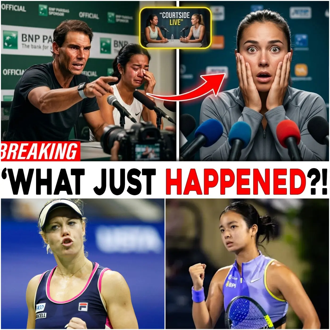 Cover Image for 🚨BREAKING NEWS: Laura Siegemund has been fined $150,000 and docked 250 WTA ranking points for making offensive comments and baseless accusations against the Miami Open organizers