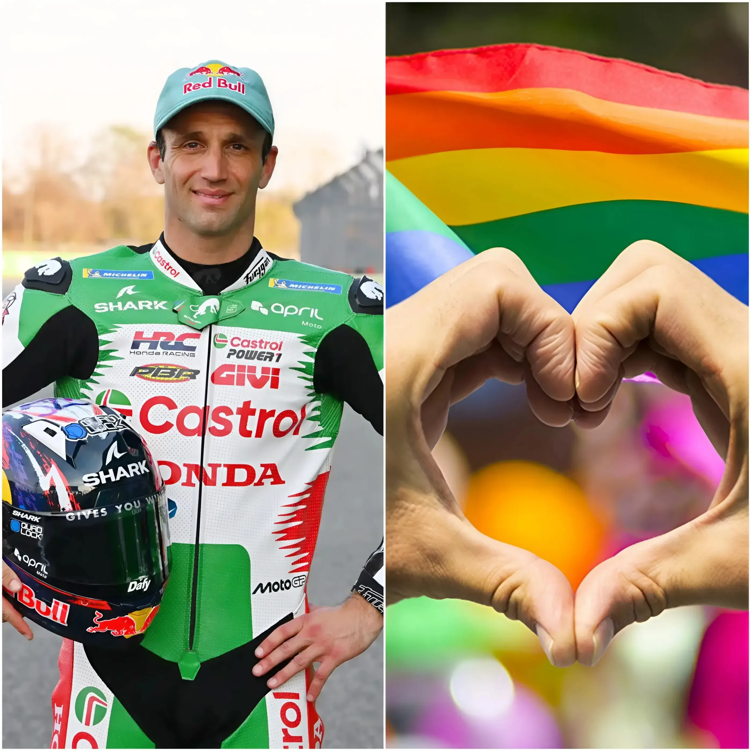 Cover Image for 🚨 Johann Zarco, the French motorcycle racer, has sparked controversy after announcing that he will not participate in MotoGP’s “LGBT Pride Night.”