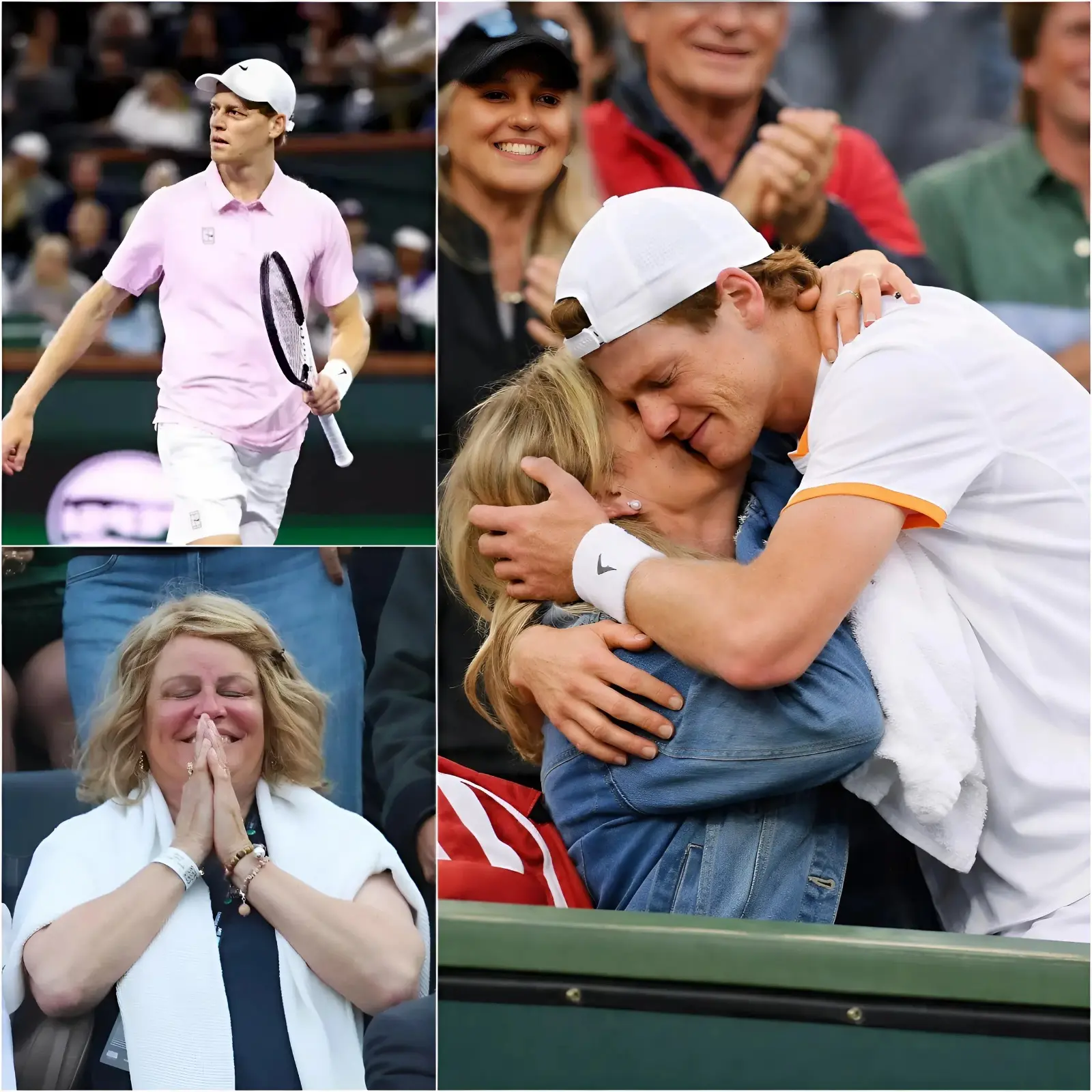 Cover Image for 💘️🎾Dopo aver sconfitto Denis Shapovalov, Jannik Sinner non è corso verso la panchina del suo team come fa di solito.