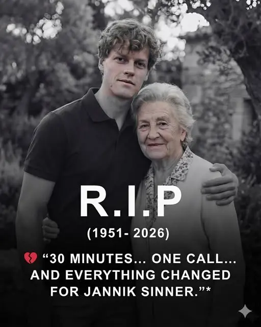 Cover Image for 🚨 ULTIM’ORA: Solo 30 minuti fa, la famiglia di Jannik Sinner ha confermato una notizia devastante — la sua amata nonna è venuta a mancare… 💔Una perdita profondamente dolorosa in un momento cruciale della sua carriera. Forza, Jannik. 🙏
