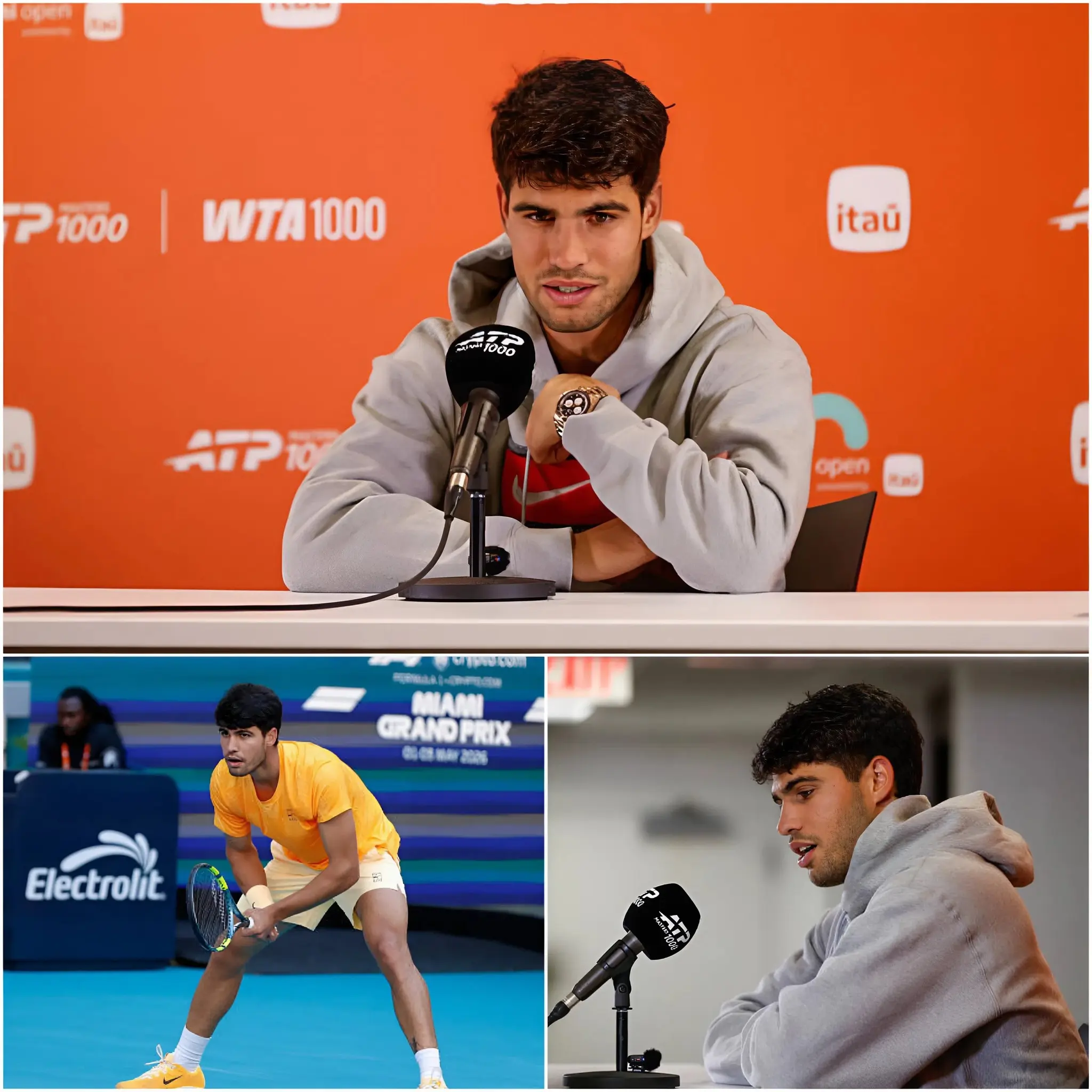 Cover Image for 🔴NOTICIA DE ÚLTIMA HORA: “En este momento, solo necesito descansar…” — Carlos Alcaraz rompe el silencio tras un periodo de máxima tensión.