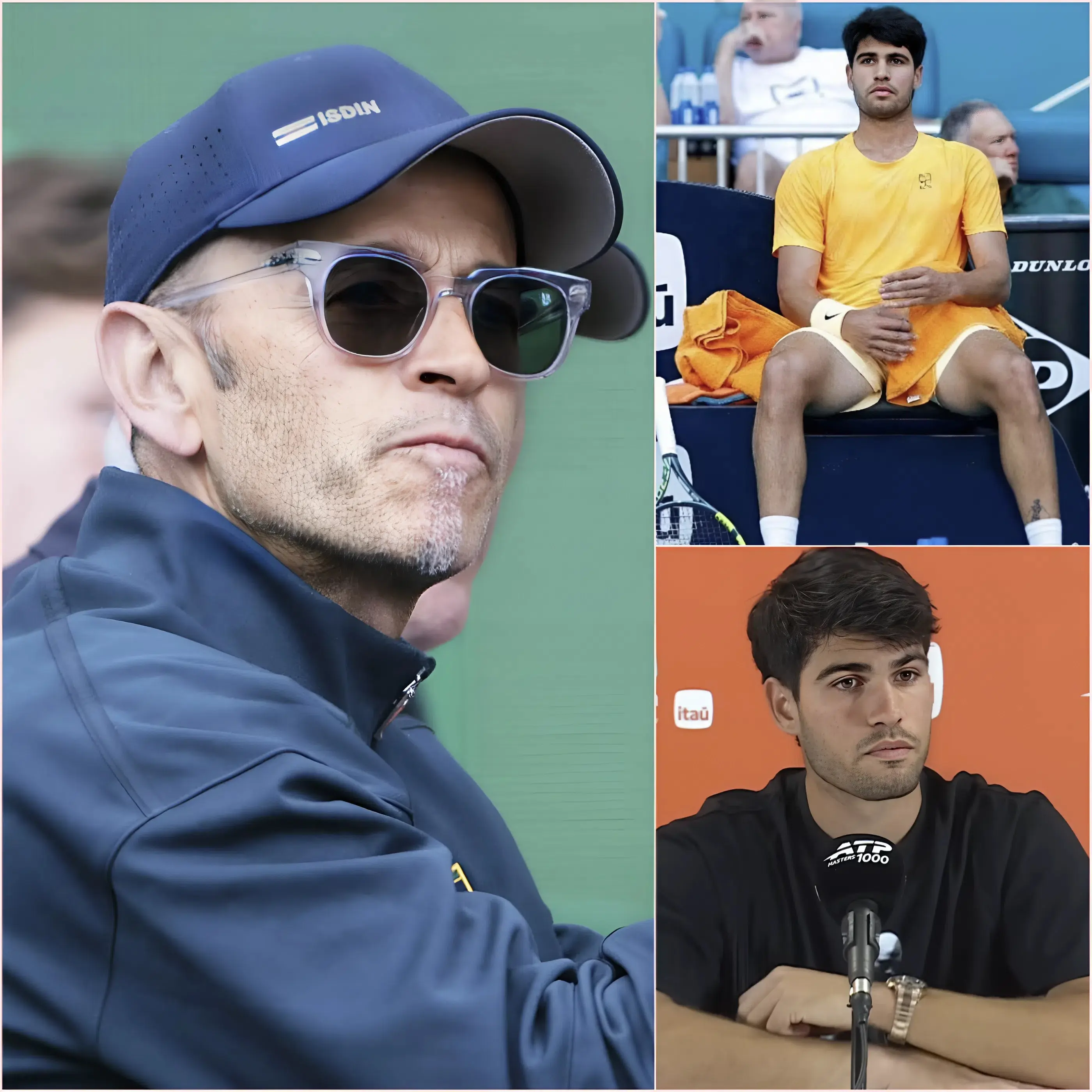 Cover Image for HACE 10 MINUTOS: Carlos Alcaraz colapsa tras derrota en Miami, su entrenador revela que está “destrozado por dentro” y surgen acusaciones de presión oculta para jugar con fiebre alta, desatando un escándalo que sacude al tenis mundial y genera preocupación por su estado real