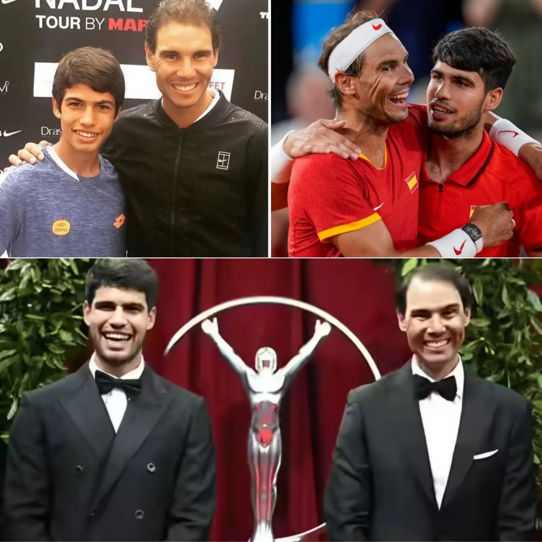 Cover Image for “From Starstruck Kid to Tennis King: The Untold Moment When Carlos Alcaraz Stood Beside Rafael Nadal — And Made a Silent Promise That Would Shock the Tennis World Years Later”