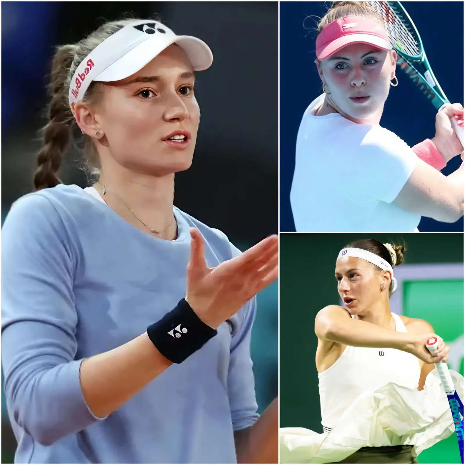 Cover Image for «Preferiría destruirlo todo antes que ser humillada de esta manera». Elena Rybakina estalló de ira y exigió la intervención de los organizadores del Miami Open tras enfrentarse a insultos directos y ataques verbales por parte de dos oponentes, Talia Gibson y Marta Kostyuk.