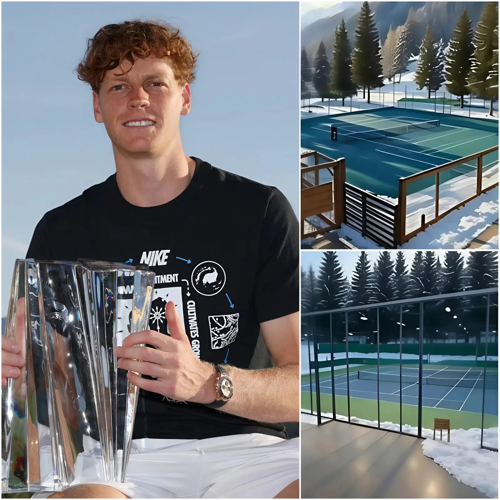 Cover Image for 💖🎾 Jannik Sinner, il campione silenzioso che restituisce tutto alla sua valle