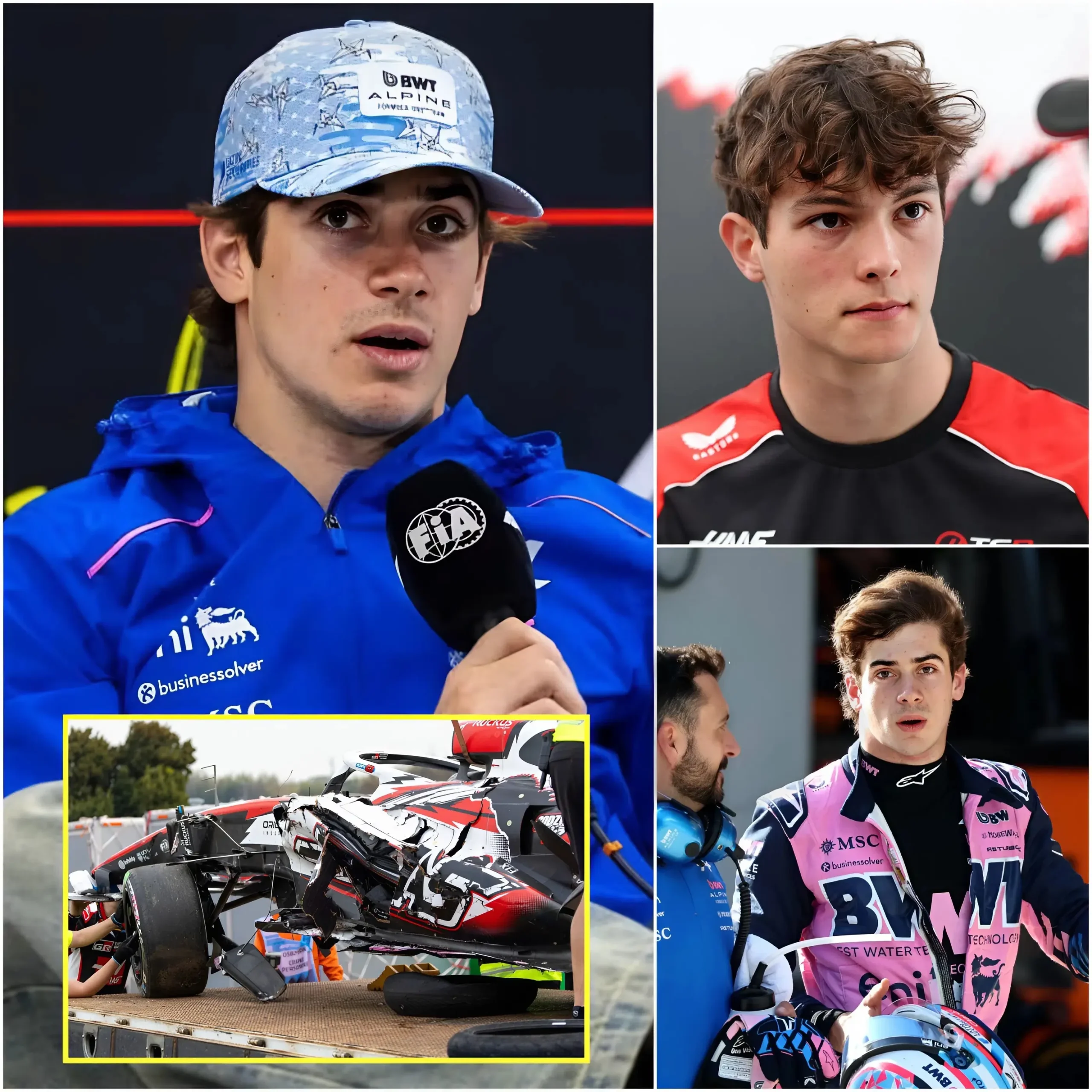 Cover Image for 🚨 HACE SOLO UNOS MINUTOS: Franco Colapinto se pronunció duramente sobre el choque con Oliver Bearman en Suzuka, negando toda responsabilidad y declarando que NO habrá sanción para él. Pero poco después, un detalle filtrado inesperado hizo que la comunidad de la F1 se agitara, y la reacción de Bearman fue lo que hizo que todos fueran increíbles…