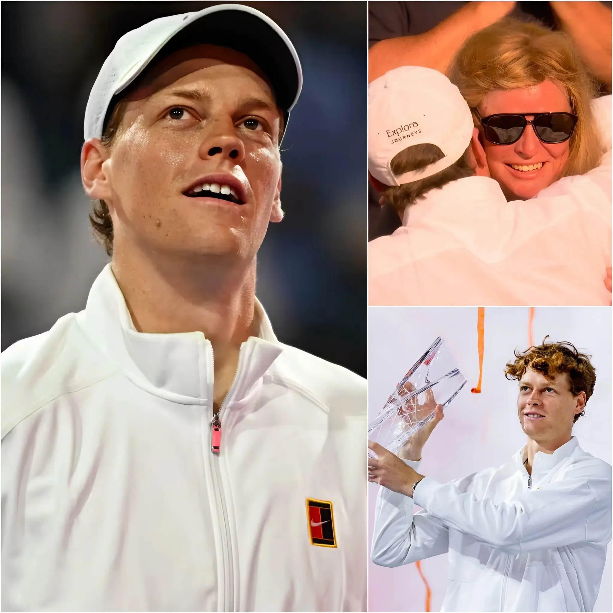 Cover Image for HEARTWARMING MOMENT: Jannik Sinner quietly donates half his Miami Open prize money to make his parents’ dream come true — His emotional words left his mother in tears, but what he did next completely shocked everyone present. “This is a victory for those who have always silently protected me…
