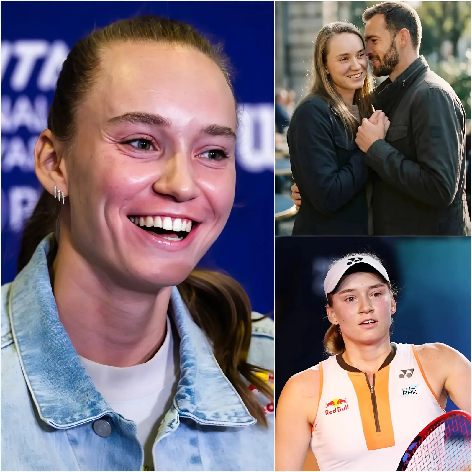 Cover Image for 😱 “I’ve decided not to hide it anymore…” Elena Rybakina has officially broken her silence, PUBLICLY revealing her mysterious boyfriend she has kept secret for 5 years! The identity of the man has left the entire tennis world completely stunned — let’s send them our congratulations