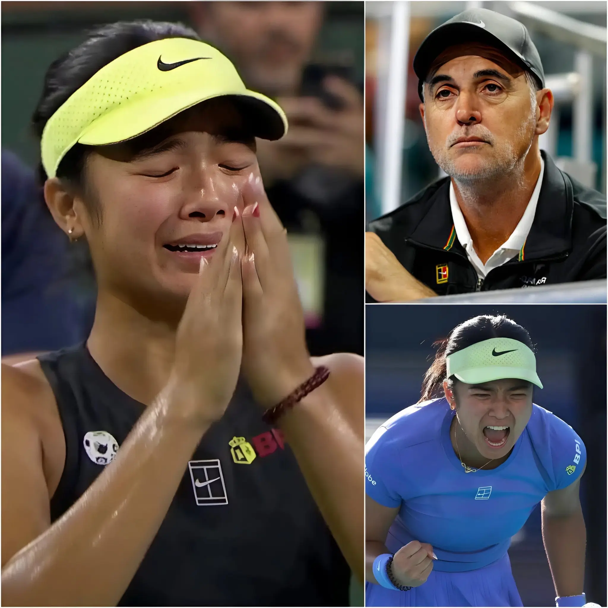 Cover Image for “I can’t breath” Alex Eala broke down in tears as she accused individuals of threatening her following her loss at the Miami Open, where she failed to defend her points and dropped in the rankings.