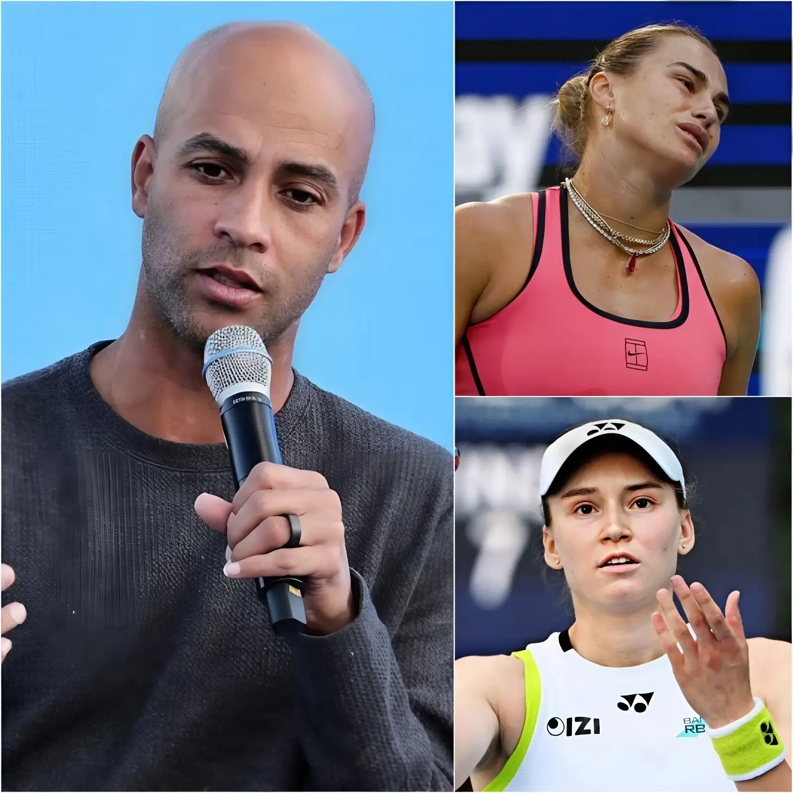 Cover Image for 5 MINUTES AGO 🚨 In an unprecedented development in the history of Masters 1000 tournaments, Miami Open 2026 director James Blake held an emergency press conference just hours after Aryna Sabalenka defeated Elena Rybakina 6–4, 6–3 in the semifinals.