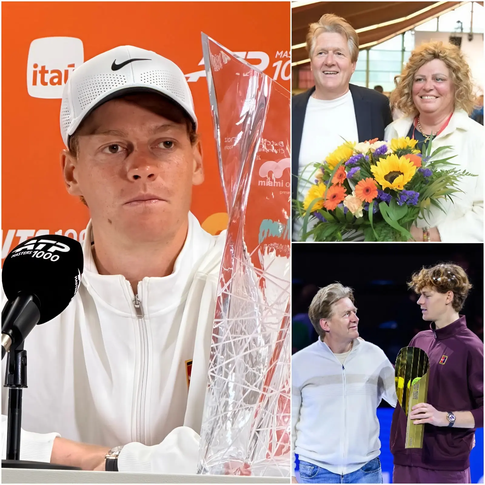Cover Image for 🔥💝 Jannik Sinner deja al mundo del deporte en shock al decidir donar la mitad del premio del Miami Open para cumplir el gran sueño de sus padres. “Esta victoria no es solo para mí… sino también para quienes me han apoyado en silencio durante todos estos años. Hoy me he convertido en la persona que mi madre siempre quiso. Y ahora es el momento de convertir este sueño en realidad.”