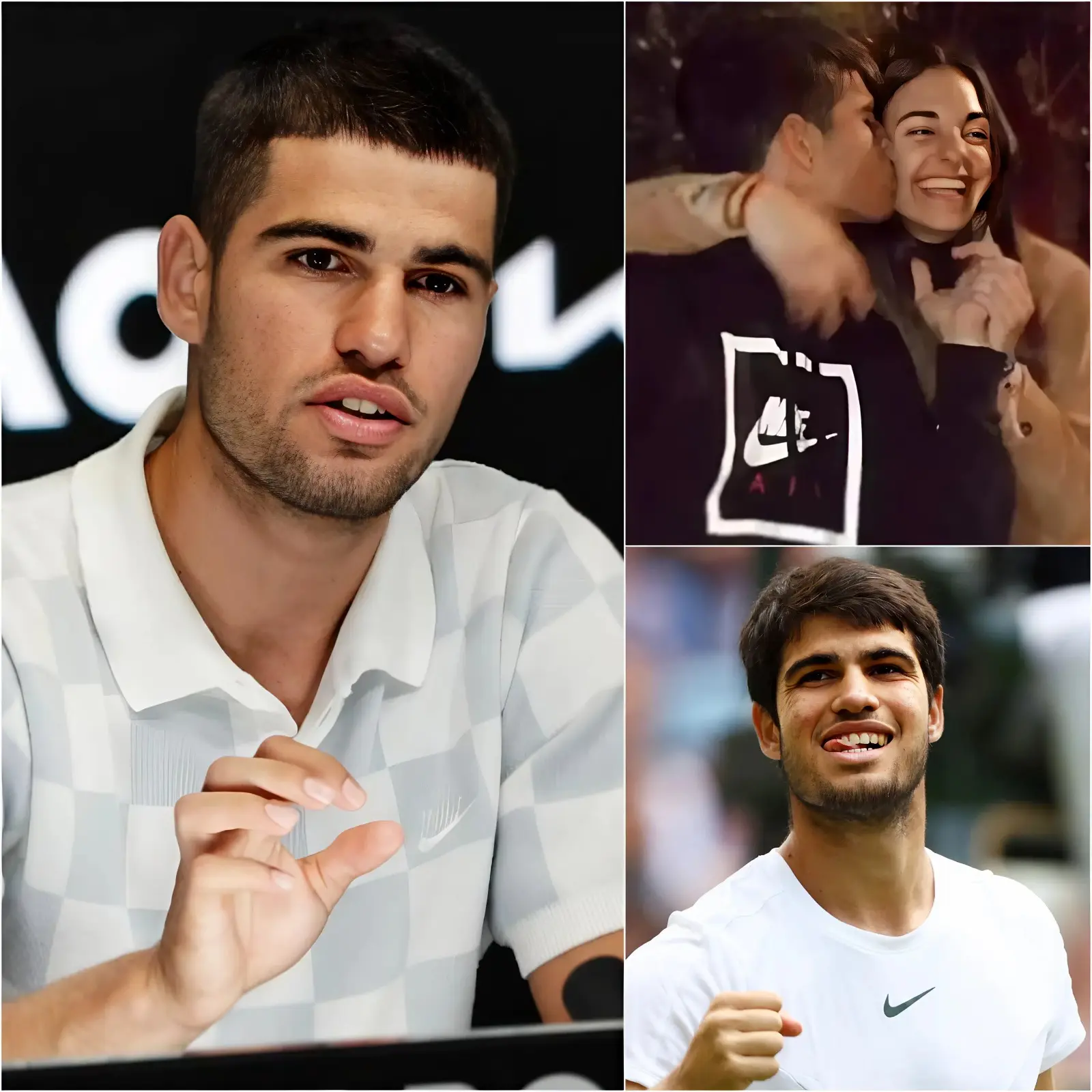 Cover Image for 😱 “He decidido no ocultarlo más…” — Carlos Alcaraz finalmente ha roto su silencio, REVELANDO PÚBLICAMENTE a la misteriosa novia que ha mantenido en secreto durante 5 años. La identidad de la joven ha dejado a todo el mundo del tenis completamente en shock — enviémosles nuestras felicitaciones