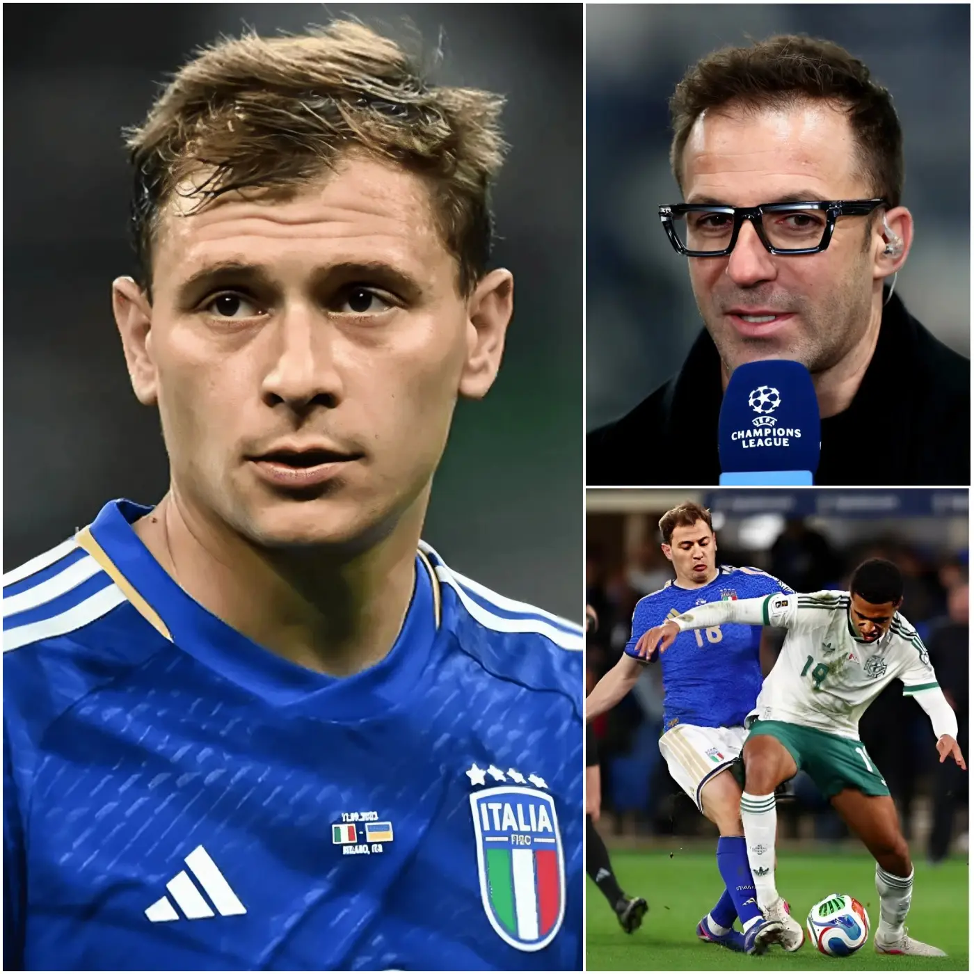 Cover Image for “STAI ZITTO, PEZZO DI MERDA! PENSI DAVVERO DI AVERE IL DIRITTO DI PARLARE IN QUESTO MODO CON ME?” L’intero studio di Sky Sport Italia è rimasto in silenzio quando Nicolò Barella è salito sul palco. La controversia è scoppiata dopo che l’ex calciatore
