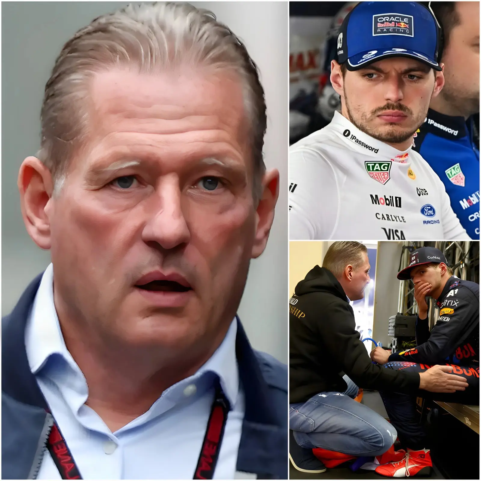 Cover Image for 💔 “I’M BEGGING YOU… PLEASE, JUST LEAVE MY SON ALONE!” Jos Verstappen suddenly broke his silence after the relentless injustices and harsh criticisms his son, Max Verstappen, has endured recently.