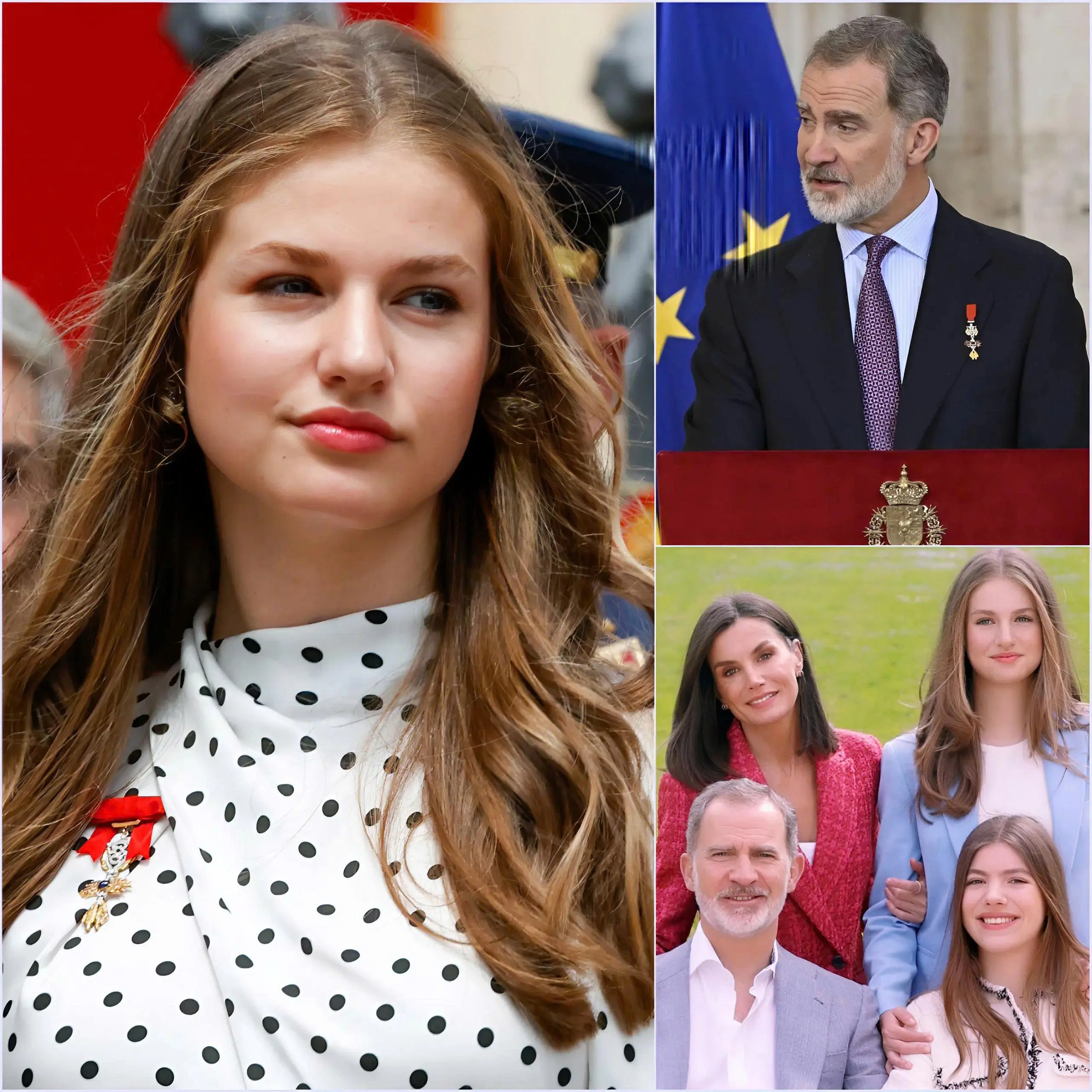 Cover Image for ¡LA PRINCESA SOFÍA RENUNCIA OFICIALMENTE A SU DERECHO DE SUCESIÓN AL TRONO! 🚨 ¡El rey Felipe VI y la reina Letizia están absolutamente destrozados, devastados por la dura decisión tomada por su propia hija!