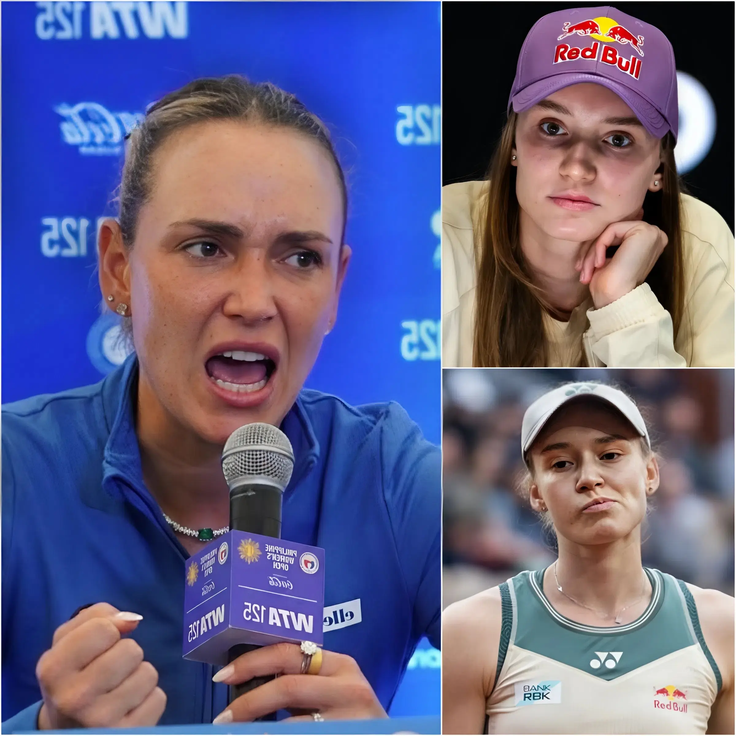 Cover Image for 🔥 “TENNIS SHOULDN’T HAVE INDIFFERENT STARS” — Donna Vekic BLASTS Elena Rybakina OVER ‘COLD ATTITUDE,’ SPARKING SOCIAL MEDIA FIRESTORM AS WTA RUSHES TO CONTAIN ESCALATING CONTROVERSY