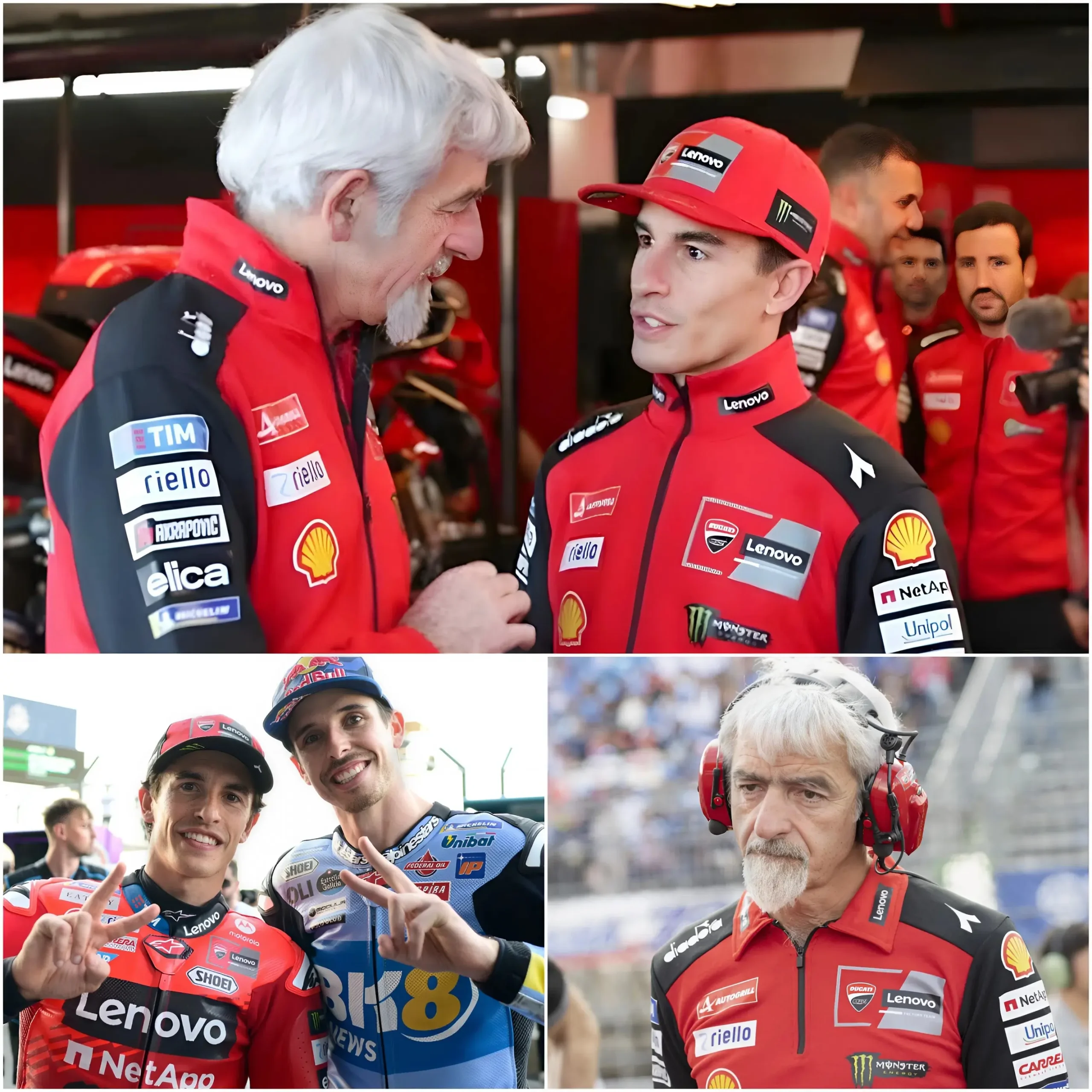 Cover Image for 🔥 “BRING HIM BACK HERE, OR I’M LEAVING!” The MotoGP racing world is in turmoil as Marc Marquez unexpectedly sent a harsh ultimatum to Ducati.