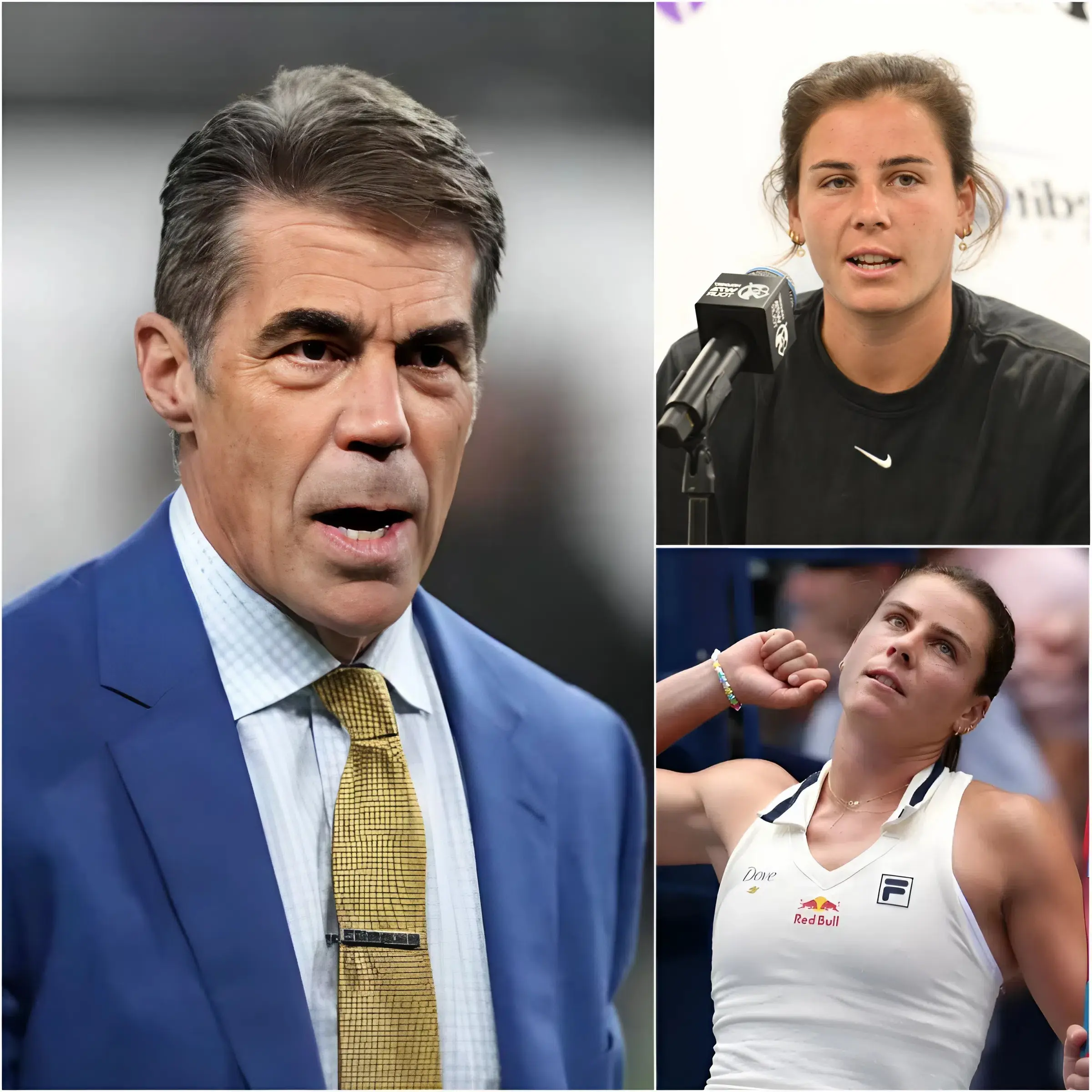 Cover Image for đ±đ±Confirmation: After more than 12 hours of controversy, Emma Navarro shocked everyone by announcing she had filed a lawsuit against journalist Chris Fowler, who could face a year in jail and a fine of up to $9 million if Emma Navarro provides evidence.