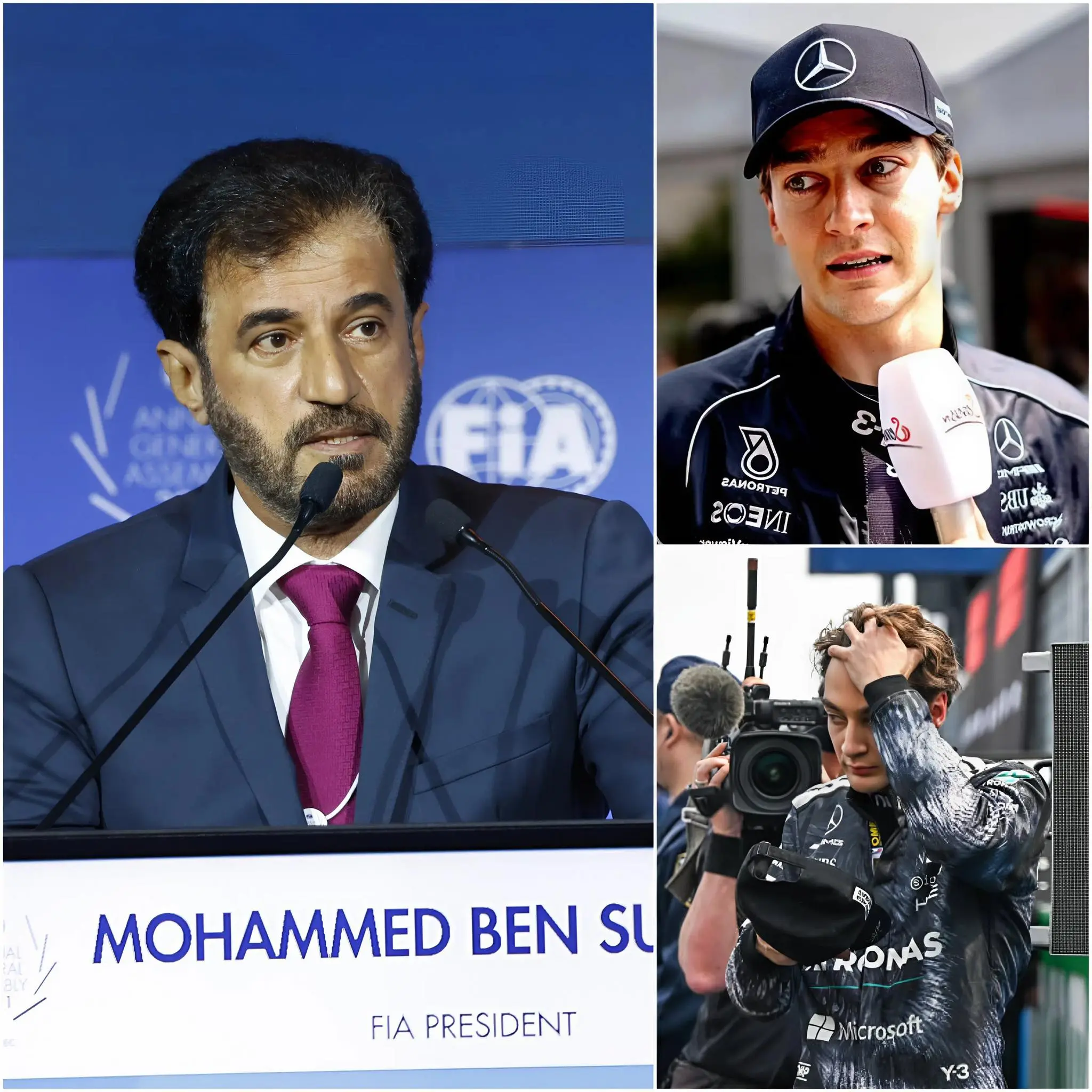 Cover Image for đš EXPLOSION đŽ George Russell a Ă©tĂ© officiellement condamnĂ© Ă une amende de 200 000 $ par la FIA aprĂšs avoir commis ce qui a Ă©tĂ© jugĂ© « diffamatoire et insultant ». remarques adressĂ©es au jeune talent Kimi Antonelli