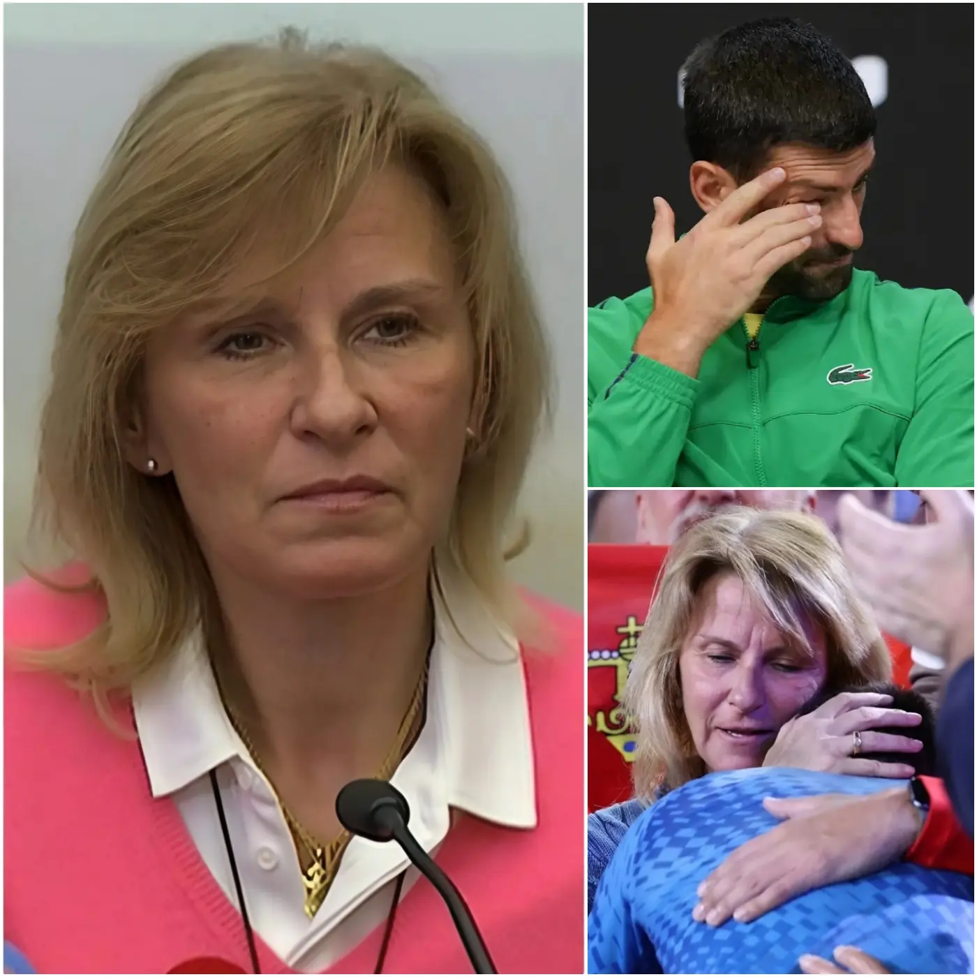 Cover Image for “MY SON HAS FOUGHT BATTLES YOU WILL NEVER SEE.” Novak Djokovic’s mother broke down in tears and inadvertently revealed the shocking details of his health journey during a private interview. This emotional statement sparked a wave of public concern and worry.