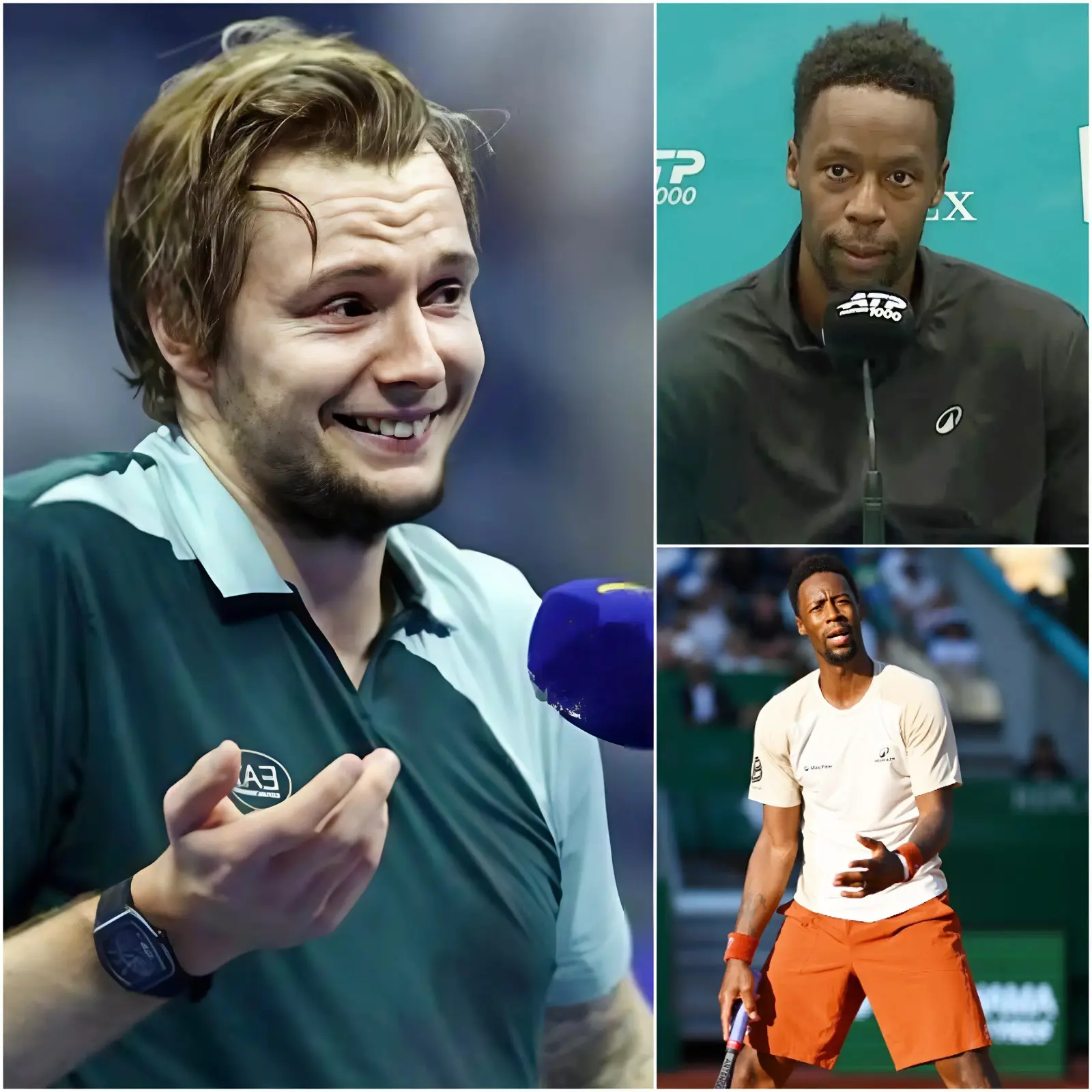 Cover Image for 10 minutes avant le match : Lors d’une interview juste avant son match du deuxième tour du Monte-Carlo Masters, Alexander Bublik a répondu à une question comparant son adversaire à Gaël Monfils.