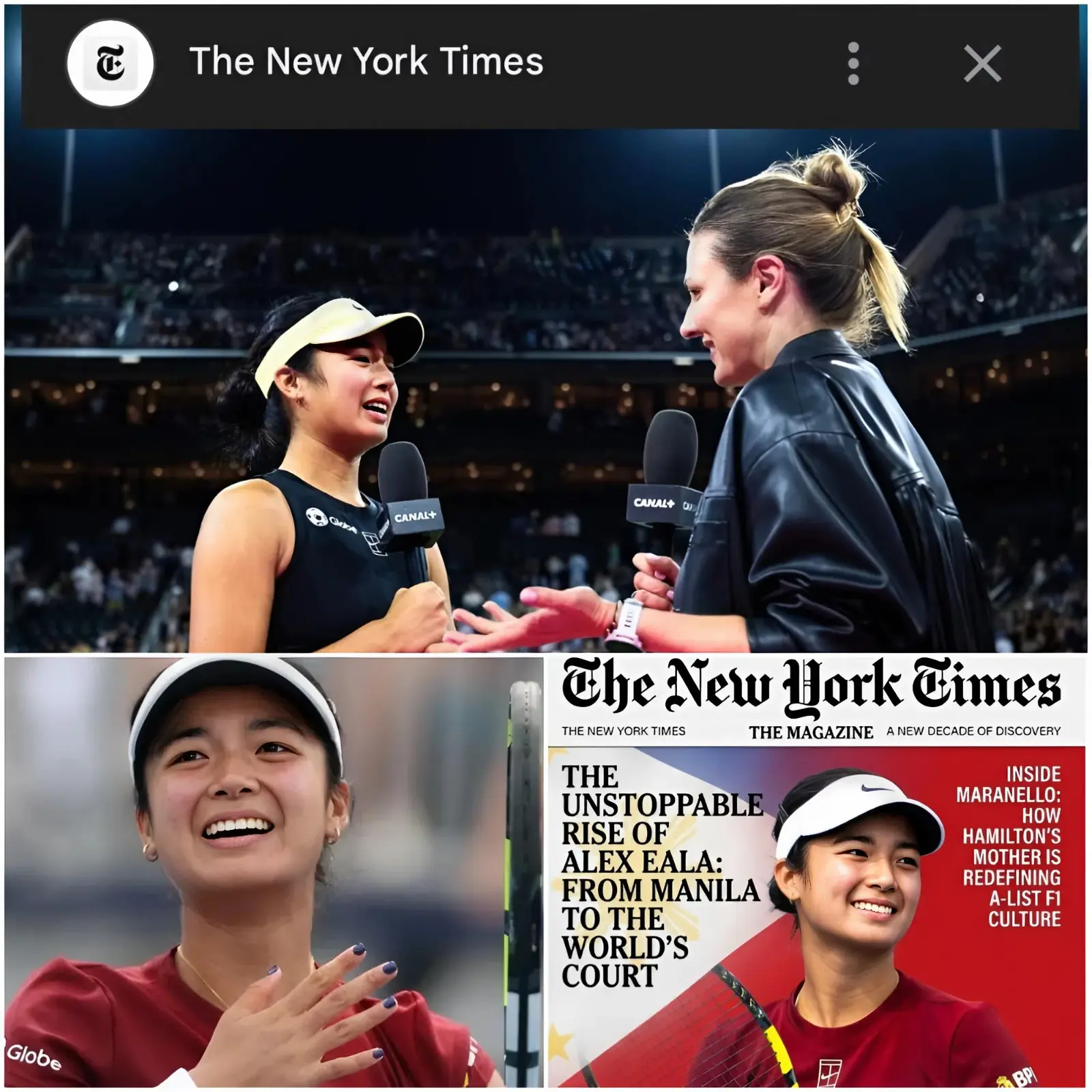 Cover Image for “‘THE WORLD IS WATCHING NOW’” — ALEX EALA’S MIAMI DOMINANCE LANDS HER IN THE NEW YORK TIMES AS PHILIPPINES ERUPTS WITH PRIDE