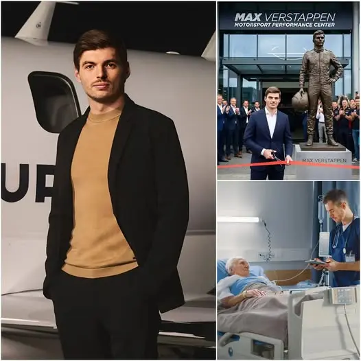 Cover Image for “Max Verstappen opent het Verstappen Apex Medical Center, Europa’s eerste gratis ziekenhuis voor daklozen. Gefinancierd met 142 miljoen dollar, biedt het gratis zorg in oncologie, chirurgie, psychologie, verslavingszorg en tandheelkunde. Het centrum biedt ook 120 wooneenheden voor daklozen.”