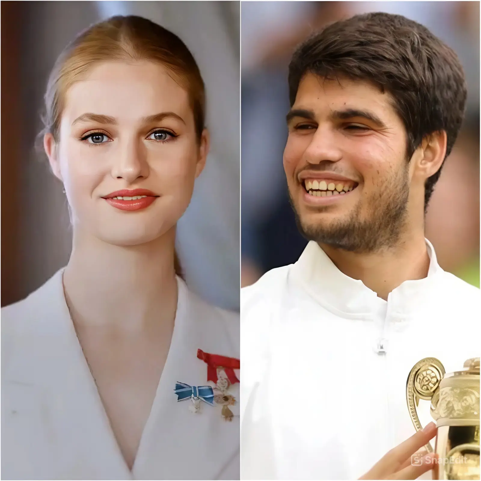 Cover Image for BOMBA EN EL TENIS 🔥 Nadie esperaba que, justo en el corazón del mundo del tenis, el nombre de Carlos Alcaraz fuera mencionado inesperadamente por la Casa Real Española. En un evento internacional para jóvenes en Madrid, la Princesa Leonor dejó a toda la audiencia sorprendida al hablar con gran emoción sobre Alcaraz