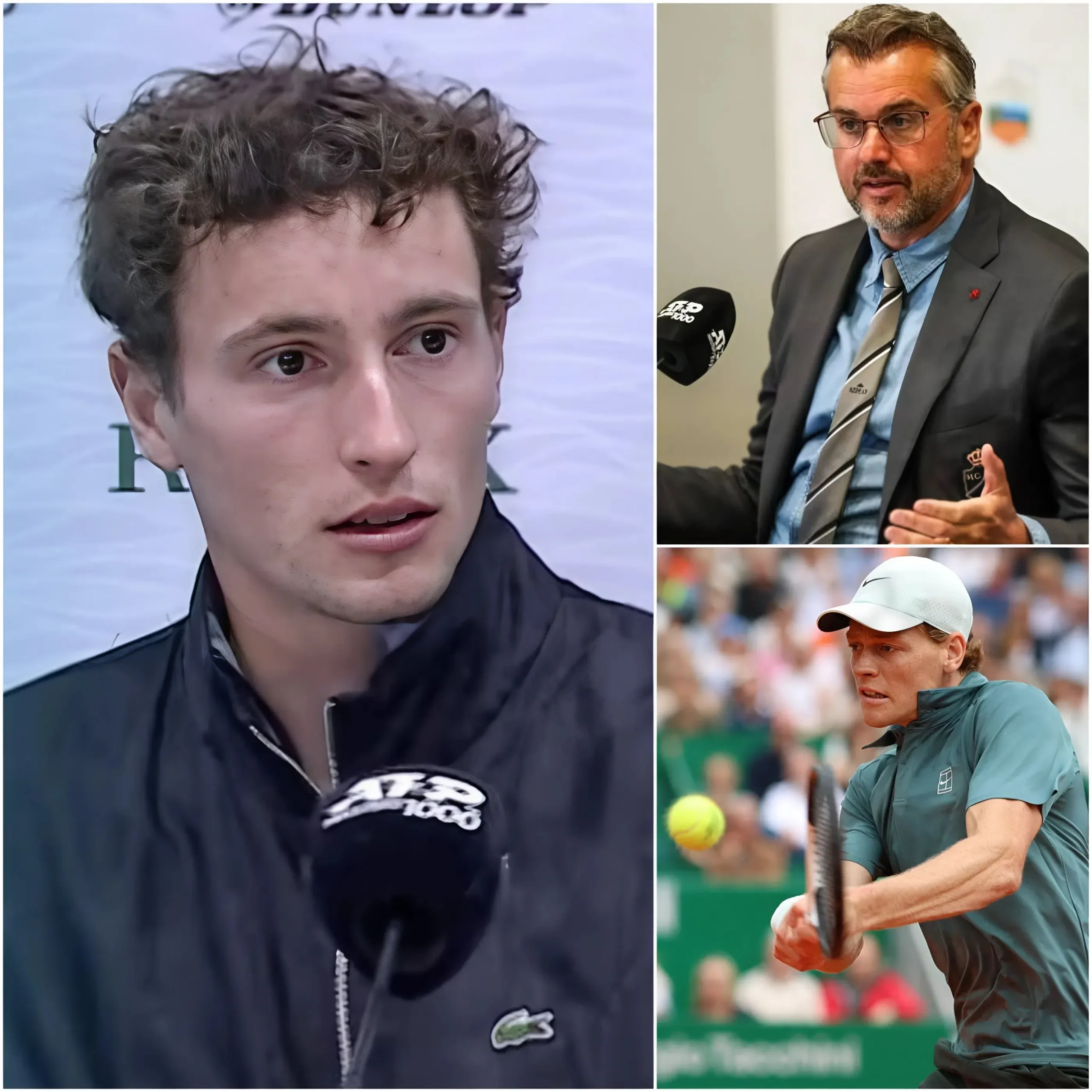Cover Image for 🚨🎾“Non può essere la sua vittoria, controlla subito Sinner…” Dopo la partita al Rolex Monte-Carlo Masters 2026, Ugo Humbert ha scosso la comunità del tennis accusando Jannik Sinner di “barare”.