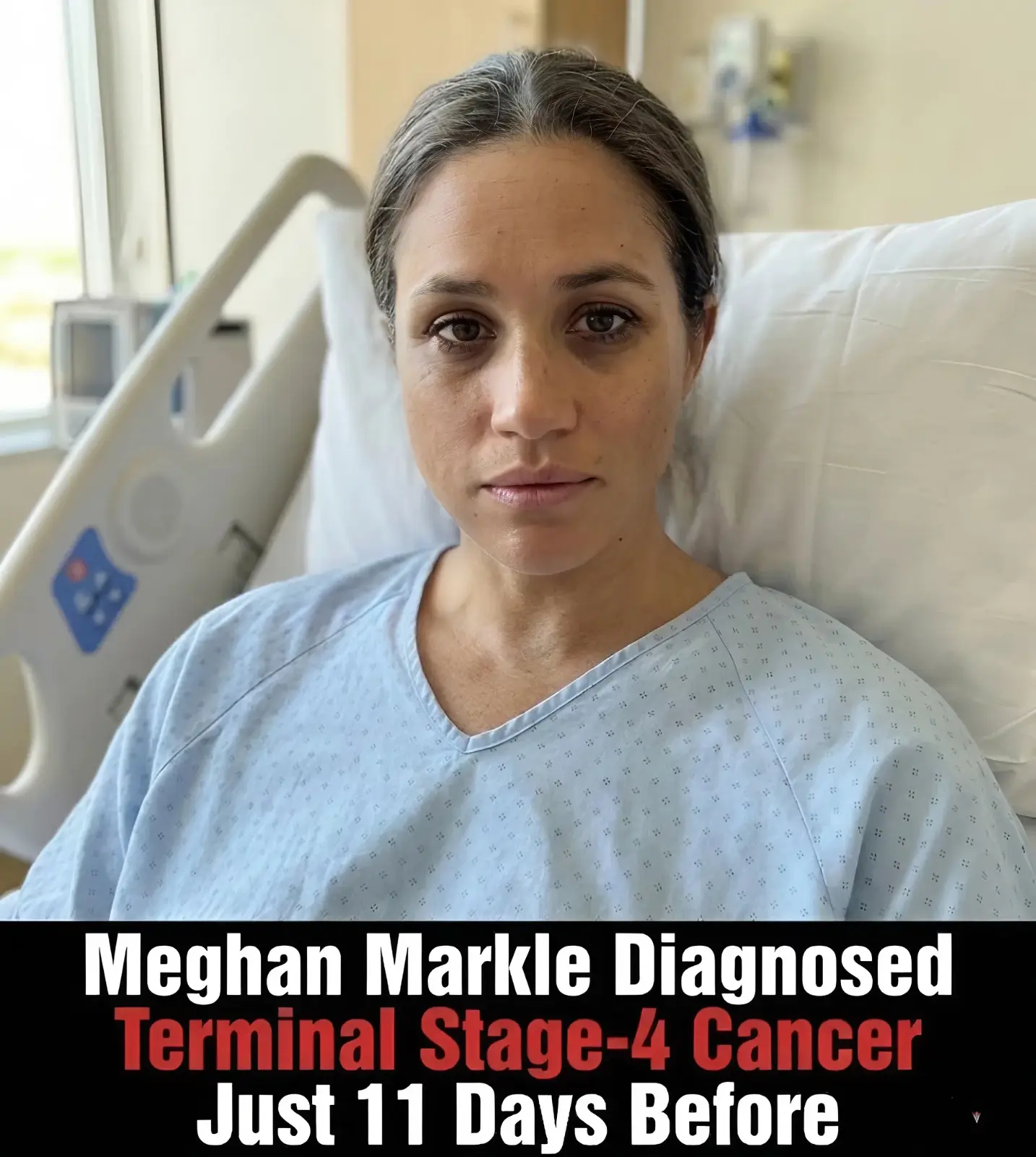Cover Image for Meghan Markle diagnosed with serious illness, just 11 days before major public milestone begins: Doctors say Duchess has “weeks, not months” to live; Global figure refuses treatment, vows to make one last contribution, appears in the spotlight… – Copy