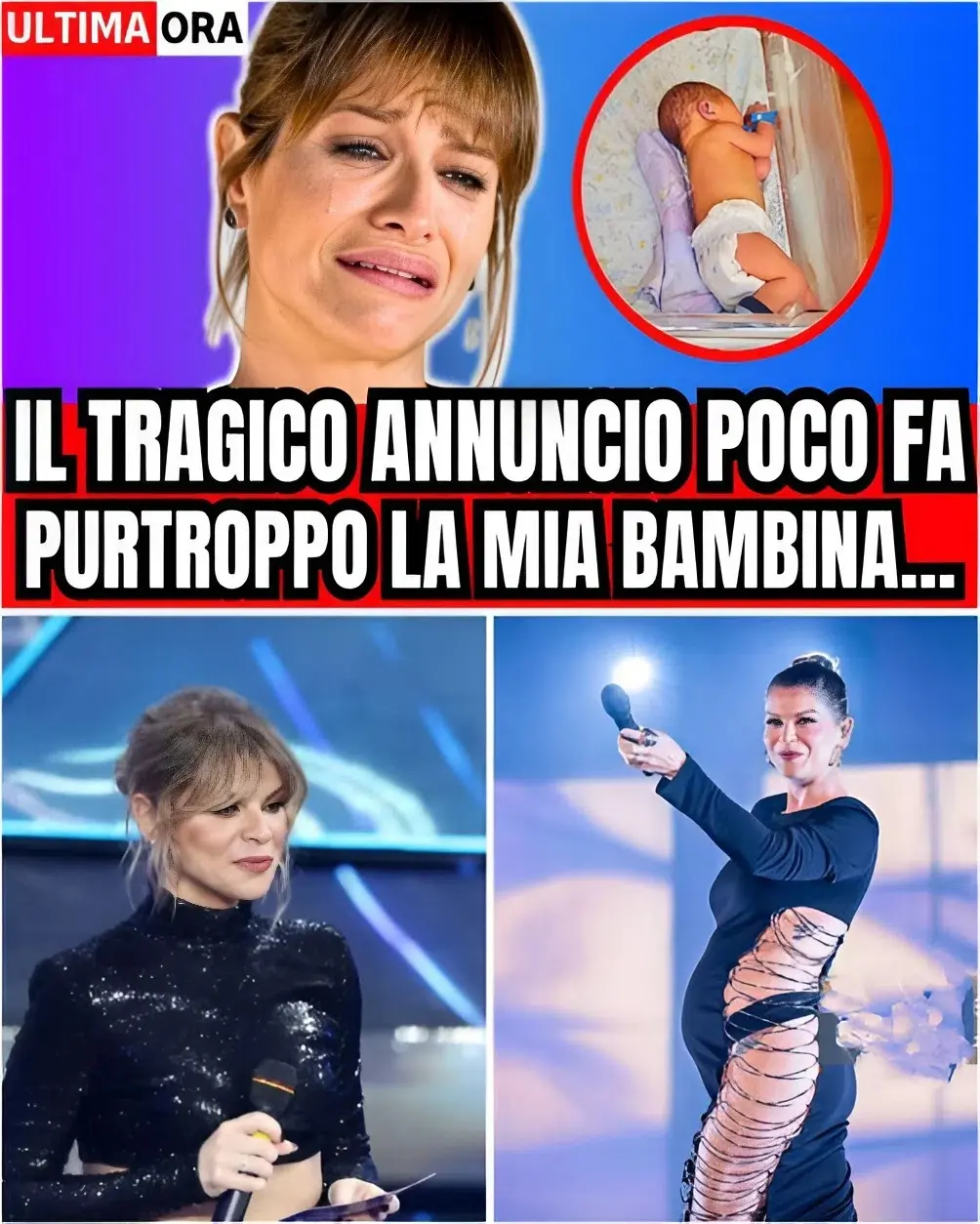 Cover Image for 🔴 ALESSANDRA AMOROSO IN LACRIME “DEVO DIRVI CHE LA MIA BAMBINA È…” IL TRAGICO ANNUNCIO DI POCO FA Controlla i commenti: ⤵️⤵️