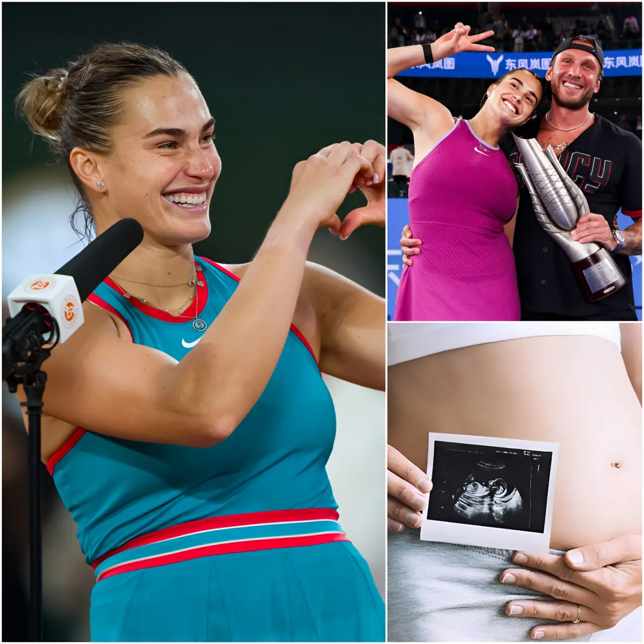 Cover Image for 🎉❤️ BREAKING: Aryna Sabalenka Shocks Tennis World with Pregnancy Announcement Alongside Georgios Frangulis — Fans Erupt as Emotional Reveal Marks Life-Changing Turning Point for World No.1 On and Off the Court